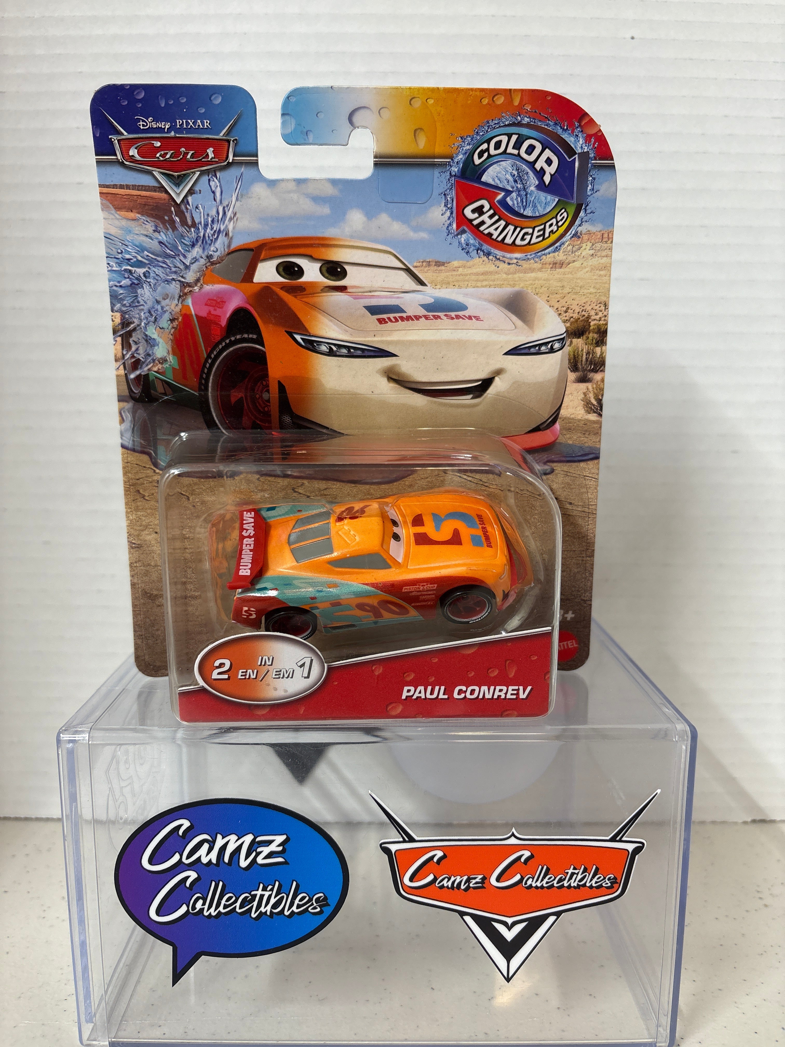 Disney Pixar Cars Color Changer Paul Conrev