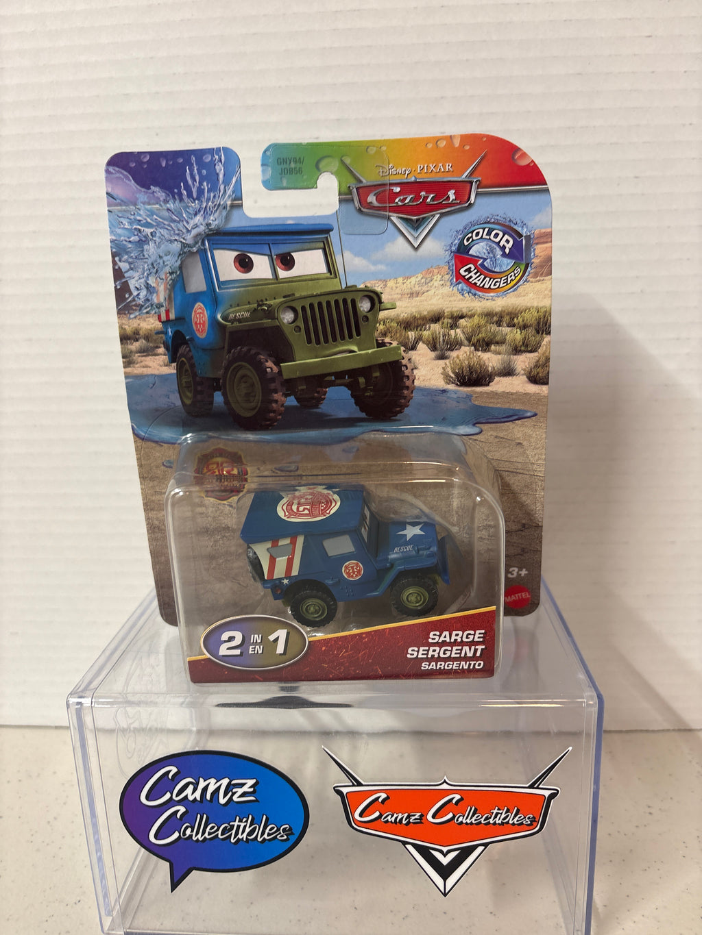 Race & Rescue Color Changer Sarge 2 in 1