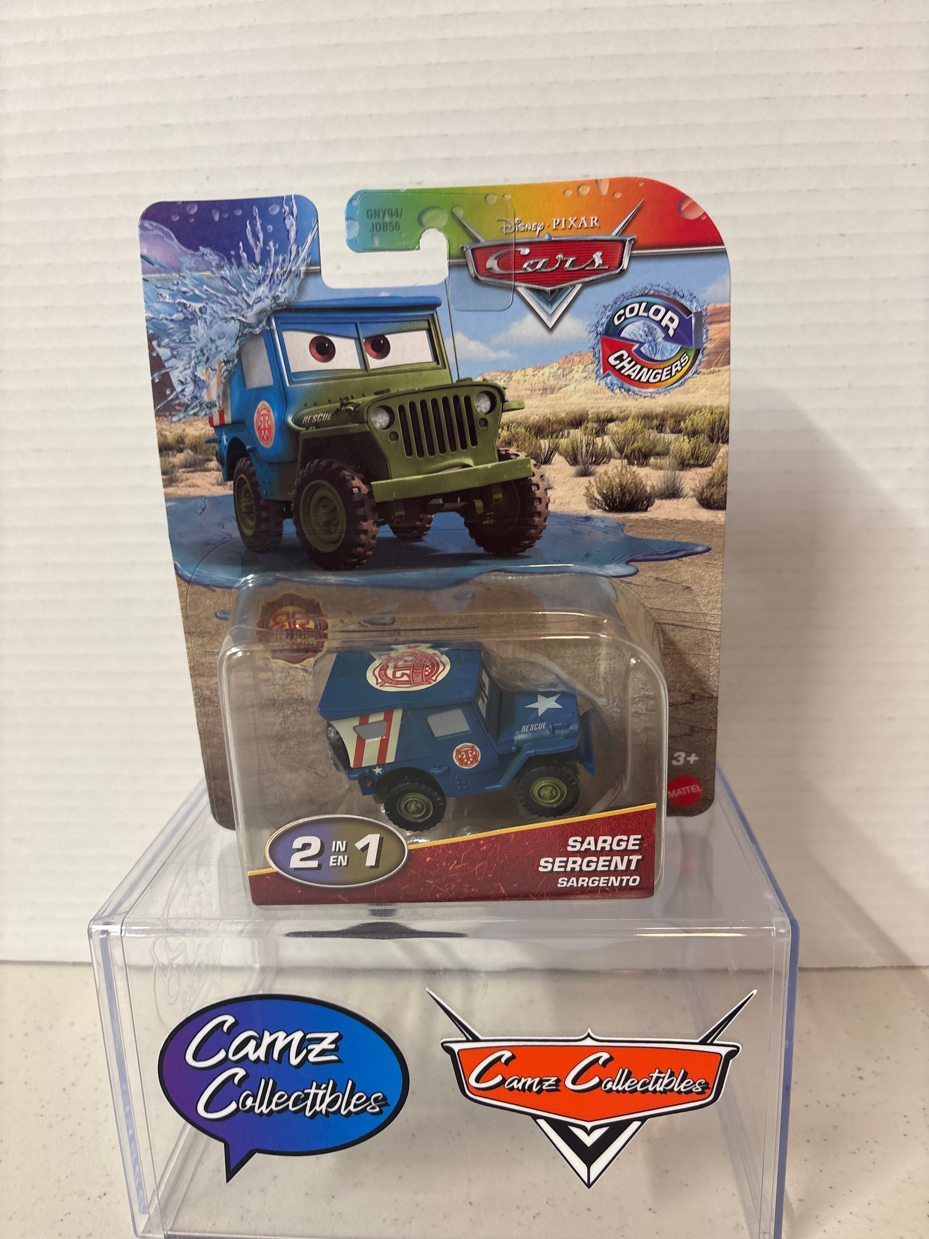 Race & Rescue Color Changer Sarge 2 in 1