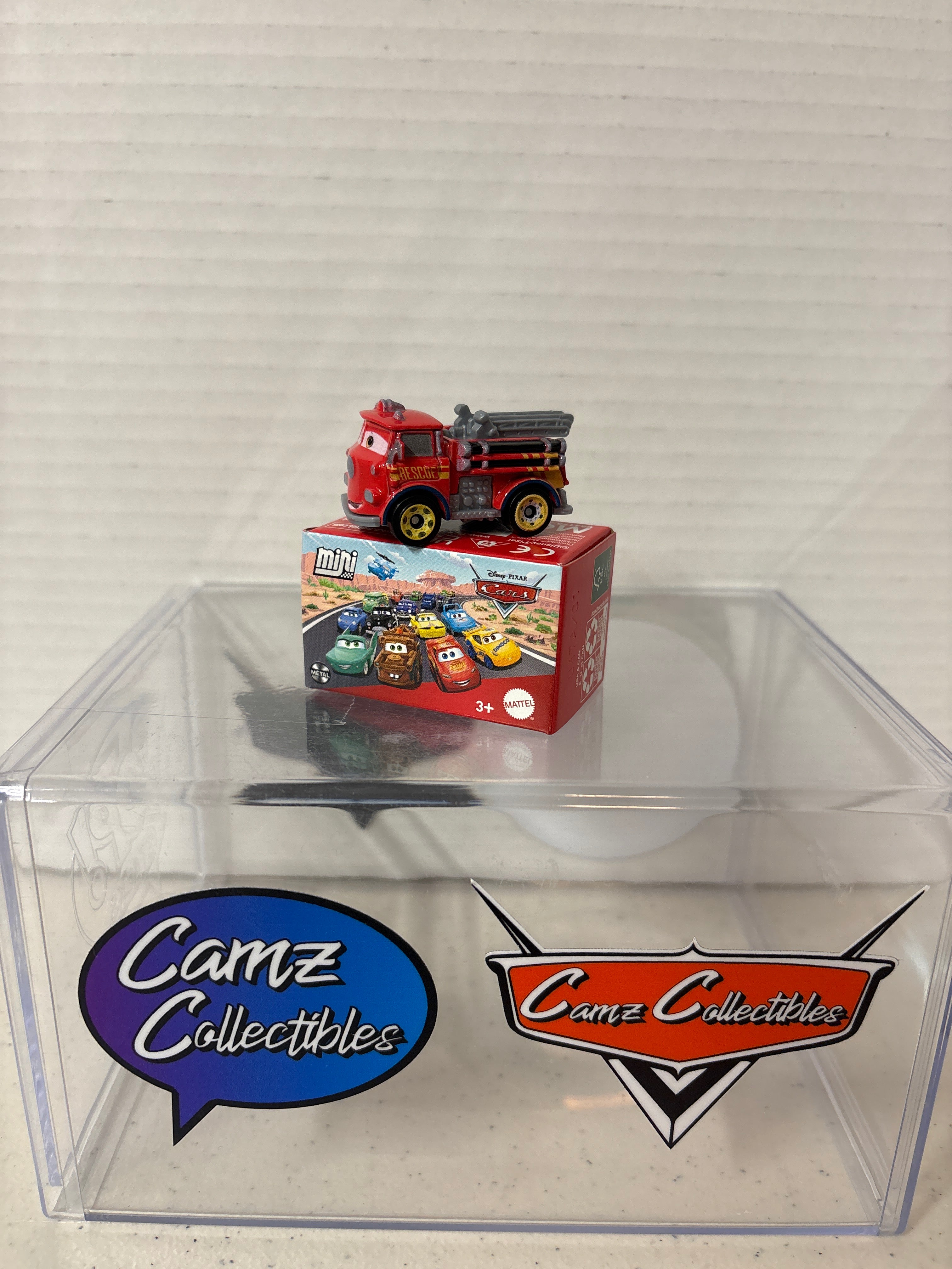 Disney Pixar Cars 2025 Mini Series 1 Race & Rescue Red (#1)