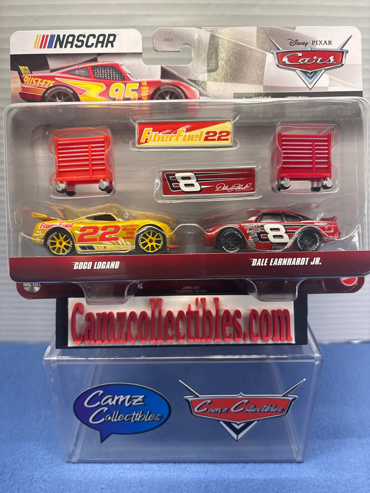 Disney Pixar Cars Nascar Two Pack GoGo Logano & Dale Earnhardt Jr.