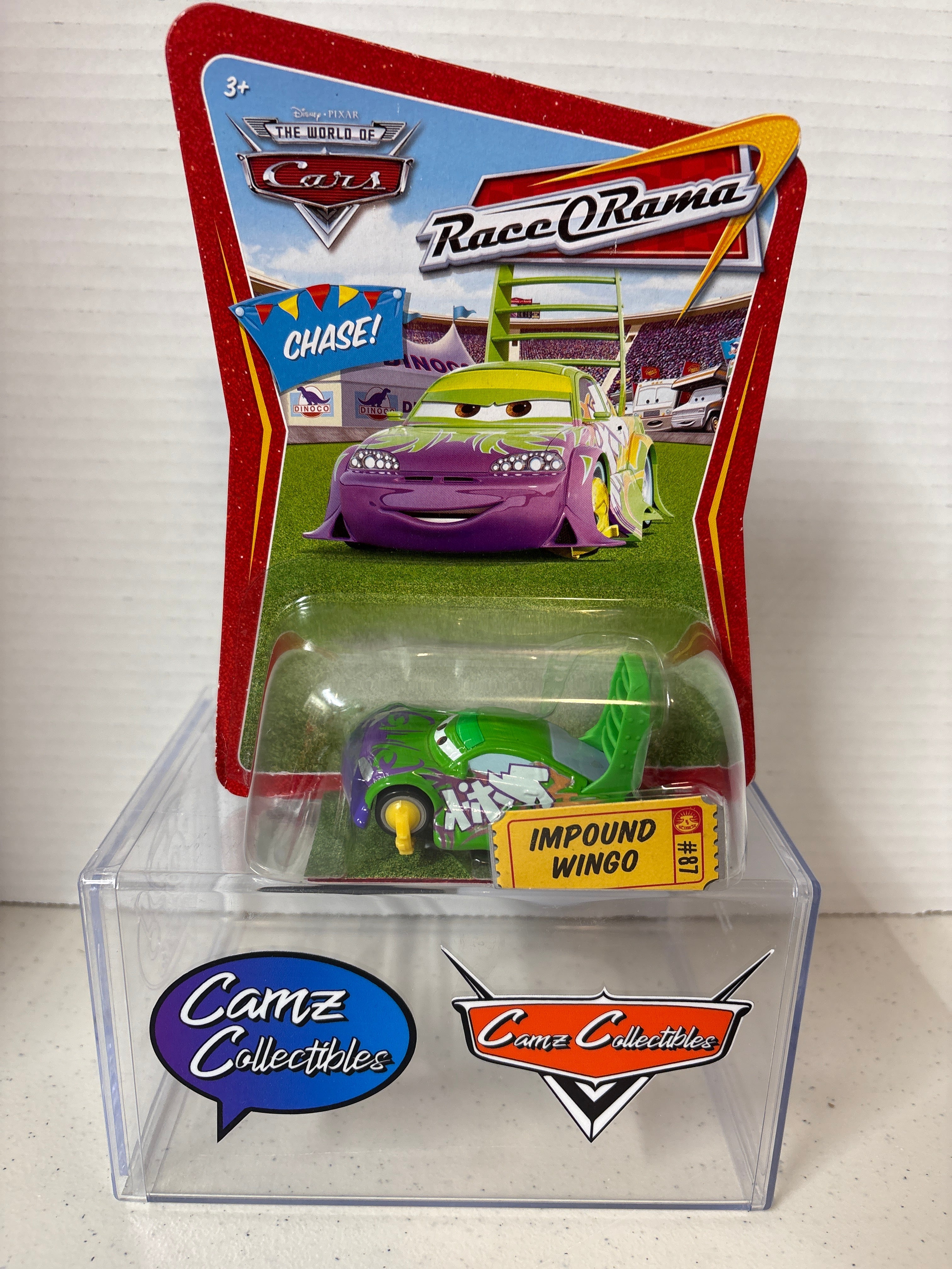 Disney Pixar Cars World of Cars Race O Rama Impound Wingo (Chase)