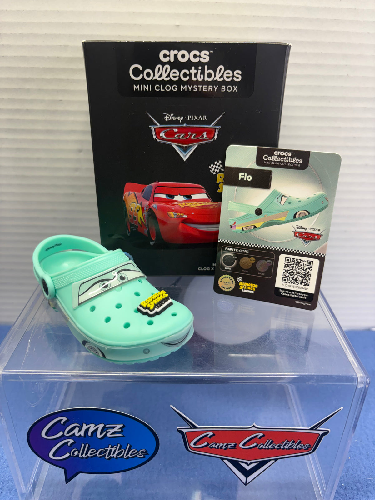 Disney Pixar Cars Crocs Collectibles Flo