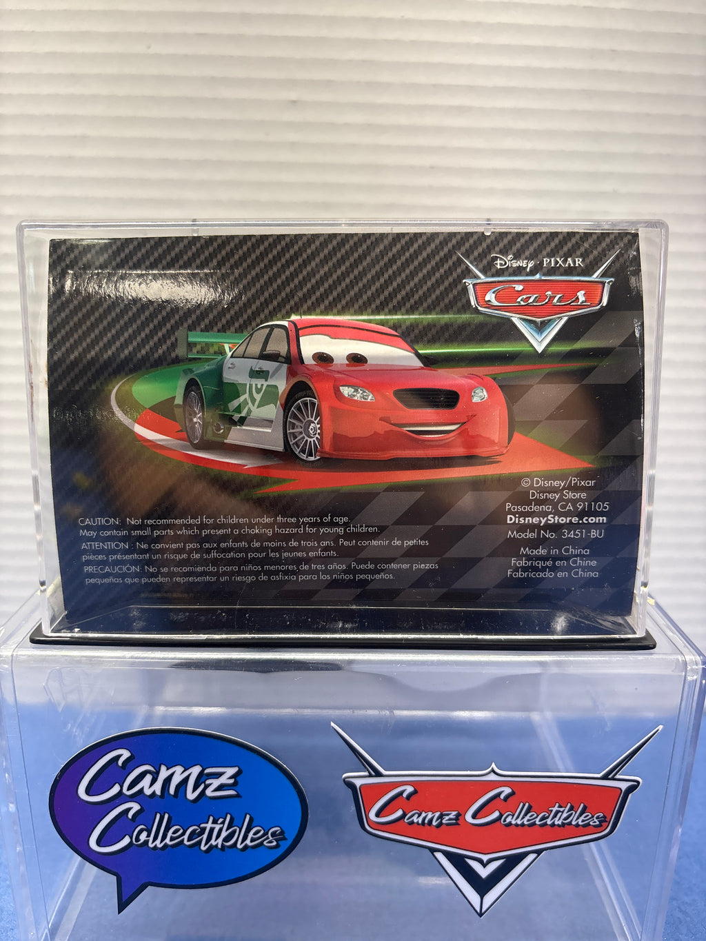 Disney Pixar Cars Disney Store Diecast 1:43 Memo Rojas Jr. Chase