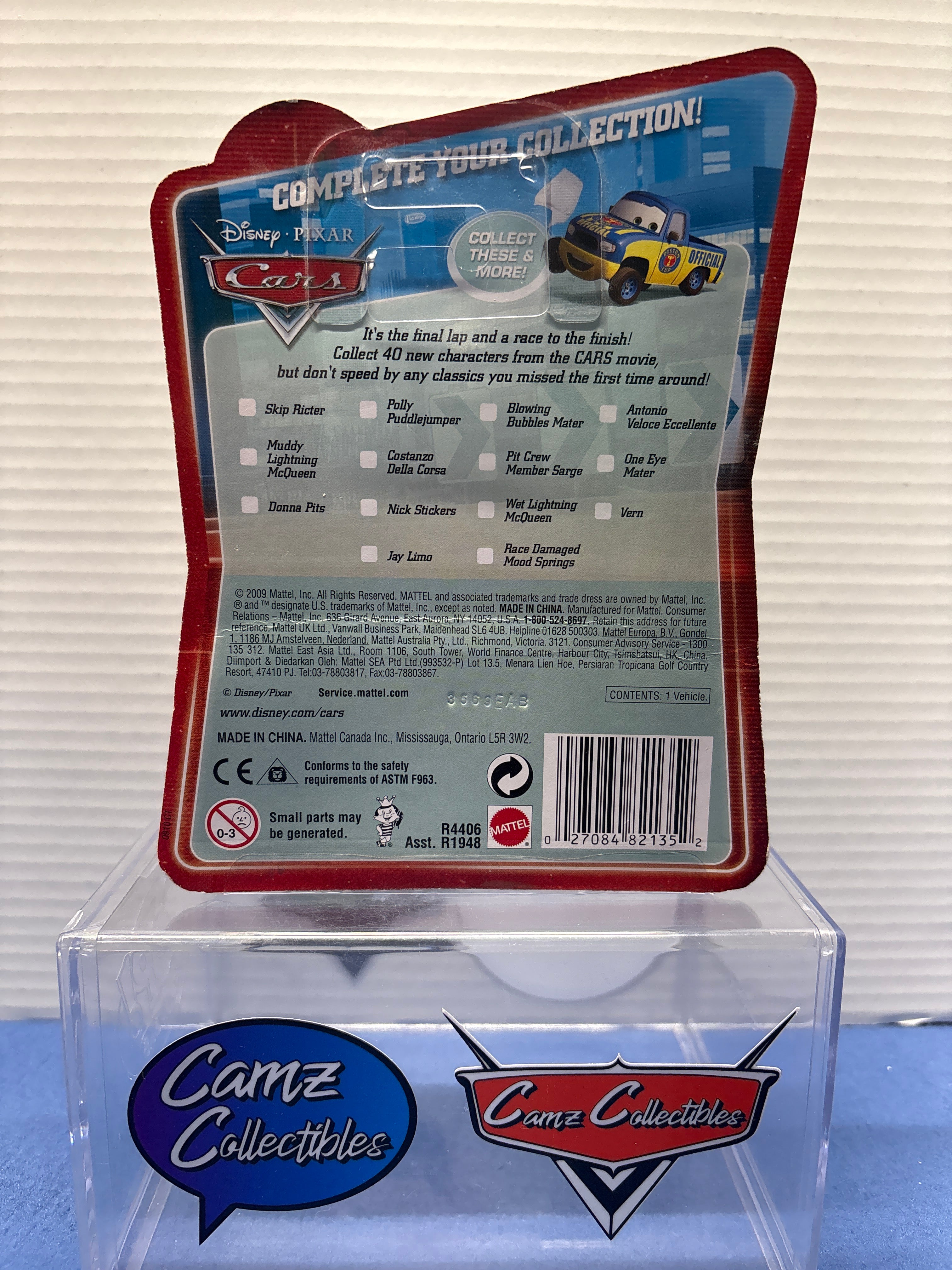 Disney Pixar Cars Final Lap Collection Vern