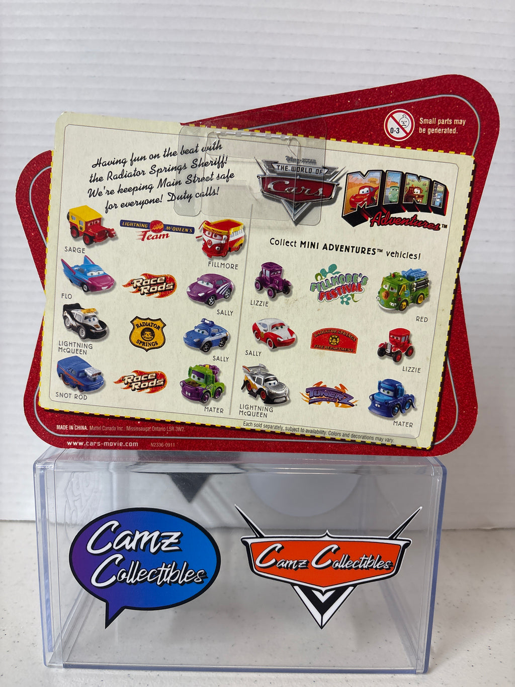 Disney Pixar Cars Mini Adventures Radiator Springs Lightning McQueen & Sally