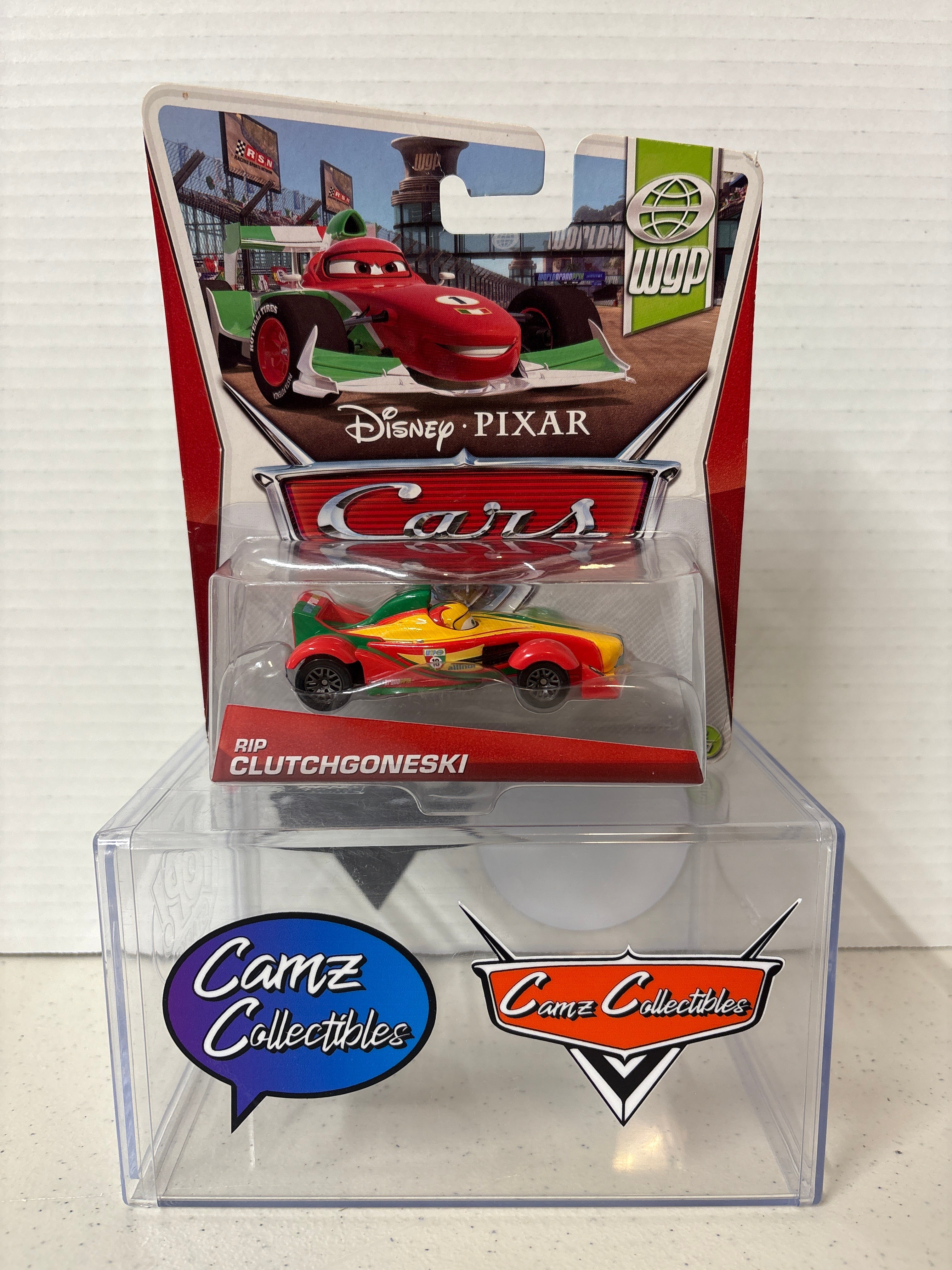 Disney Pixar Cars (Error Card) Rip Clutchgoneski with Franceso Card