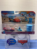 Disney Pixar Cars On the Road Color Changer Lightning McQueen with water squirting pitty