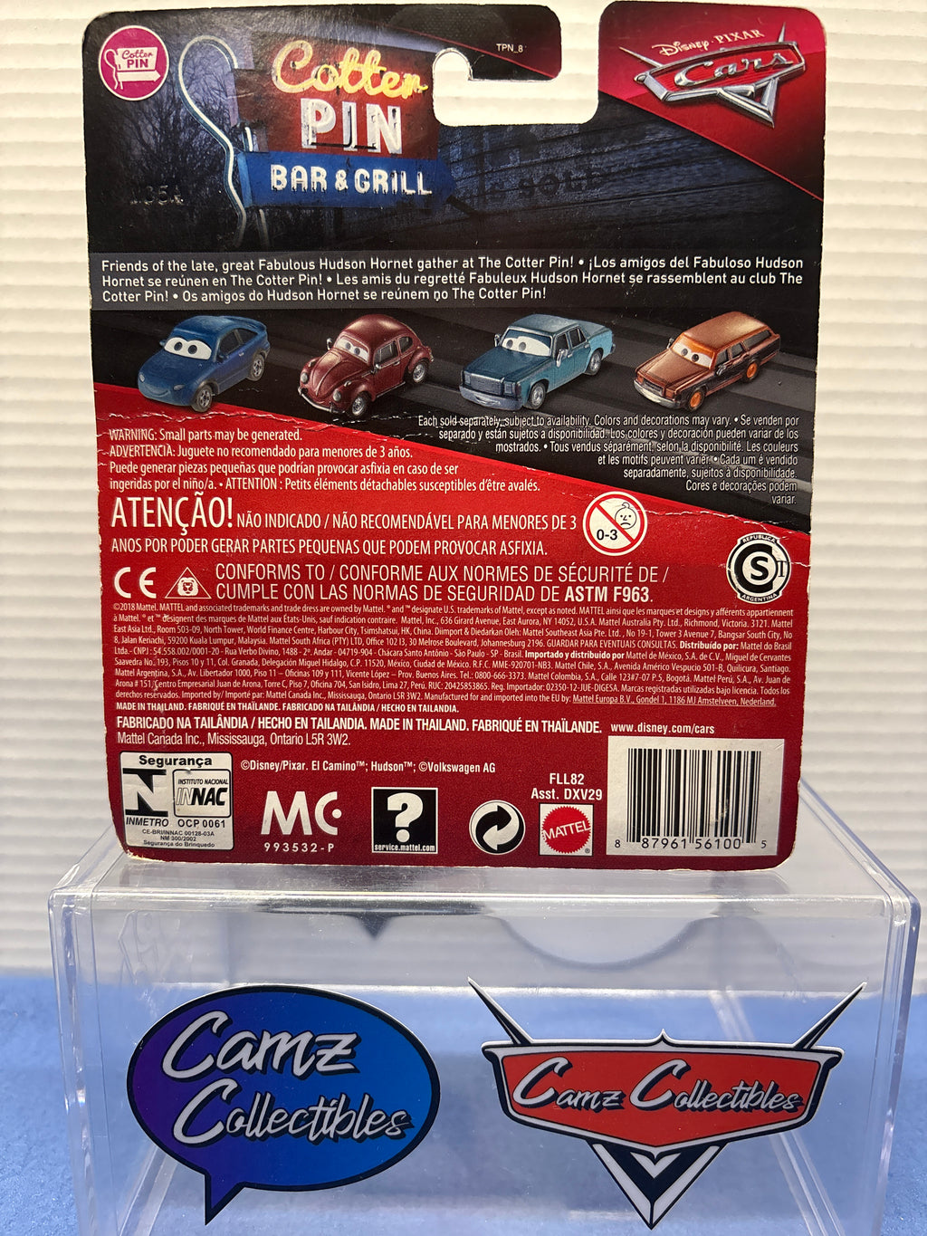 Disney Pixar Cars Cotter Pin Andrew Vrooman