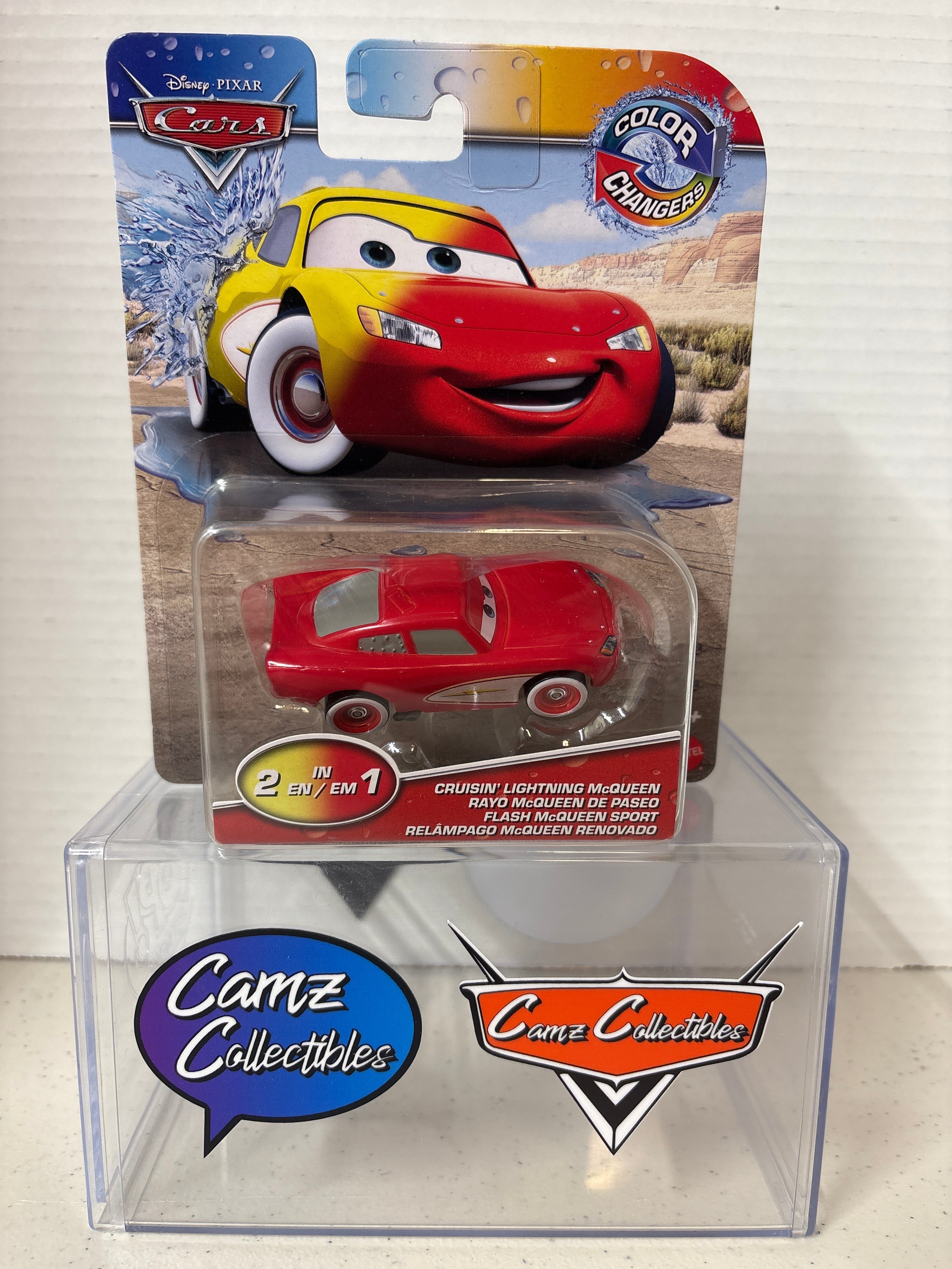 Disney Pixar Cars Color Changer Cruisin' Lightning McQueen