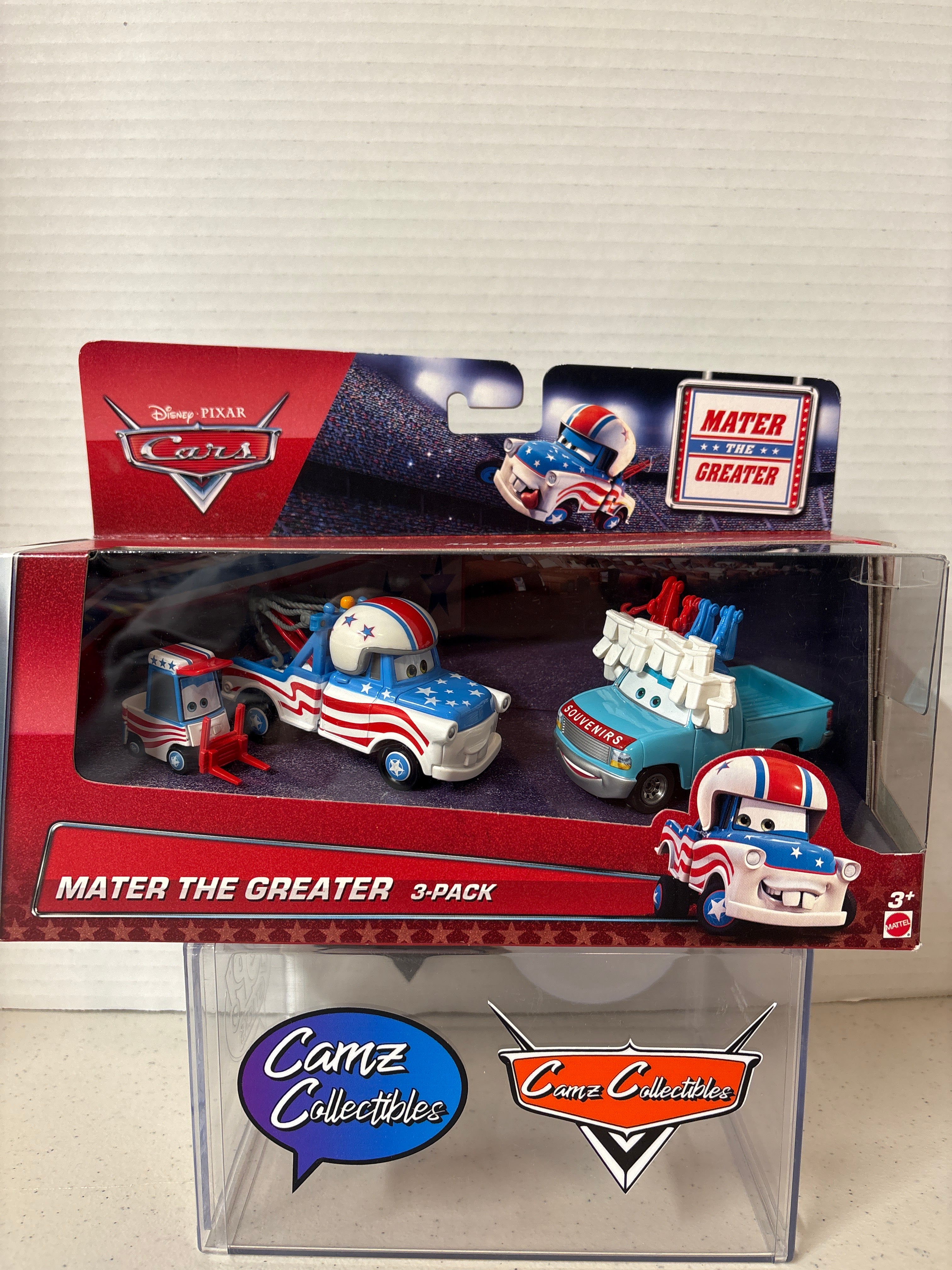 Disney Pixar Cars Mater the Greater 3-pack