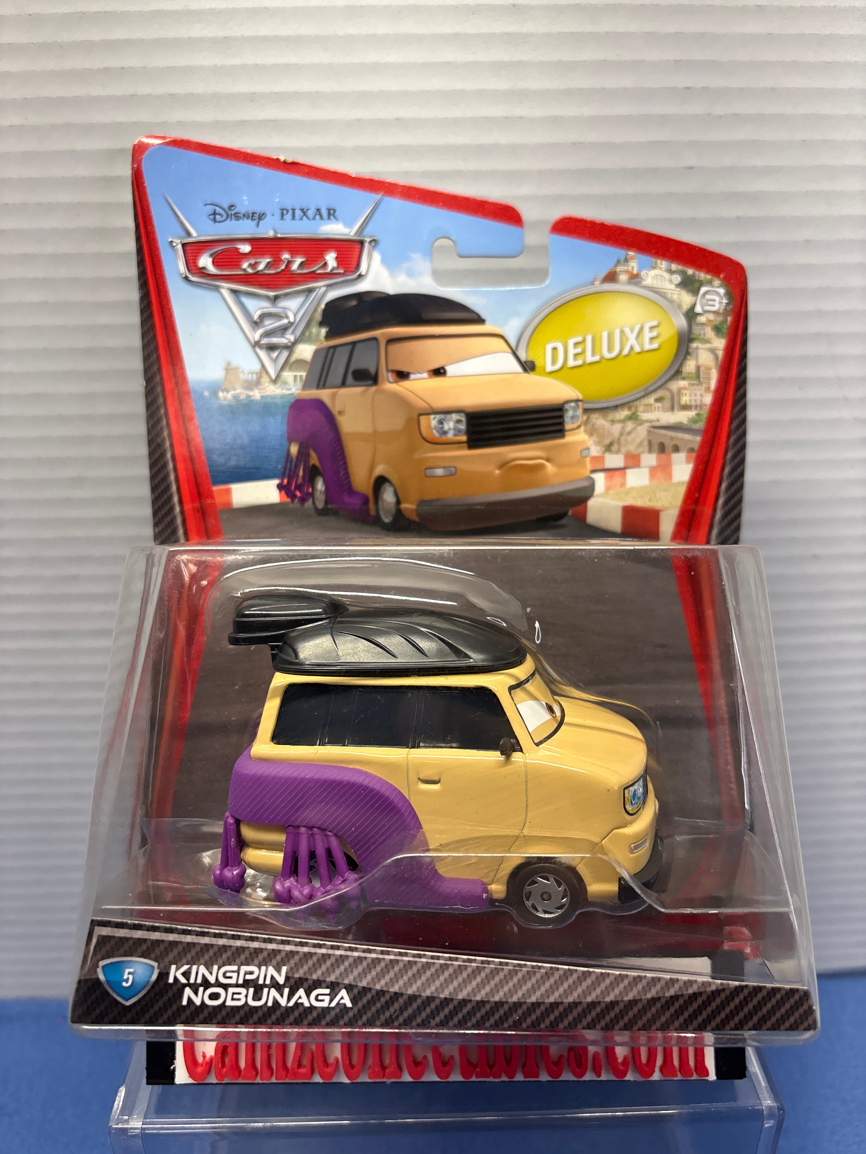 Disney Pixar Cars 2 Deluxe Kingpin Nobunaga