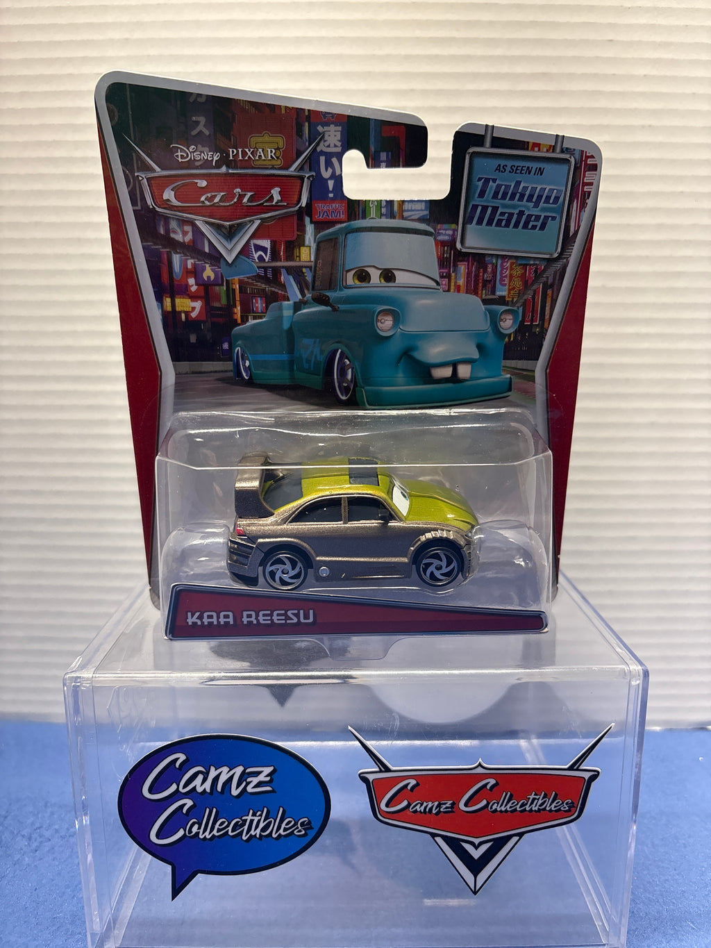 Disney Pixar Cars Kaa Reesu as seen in Tokyo Mater