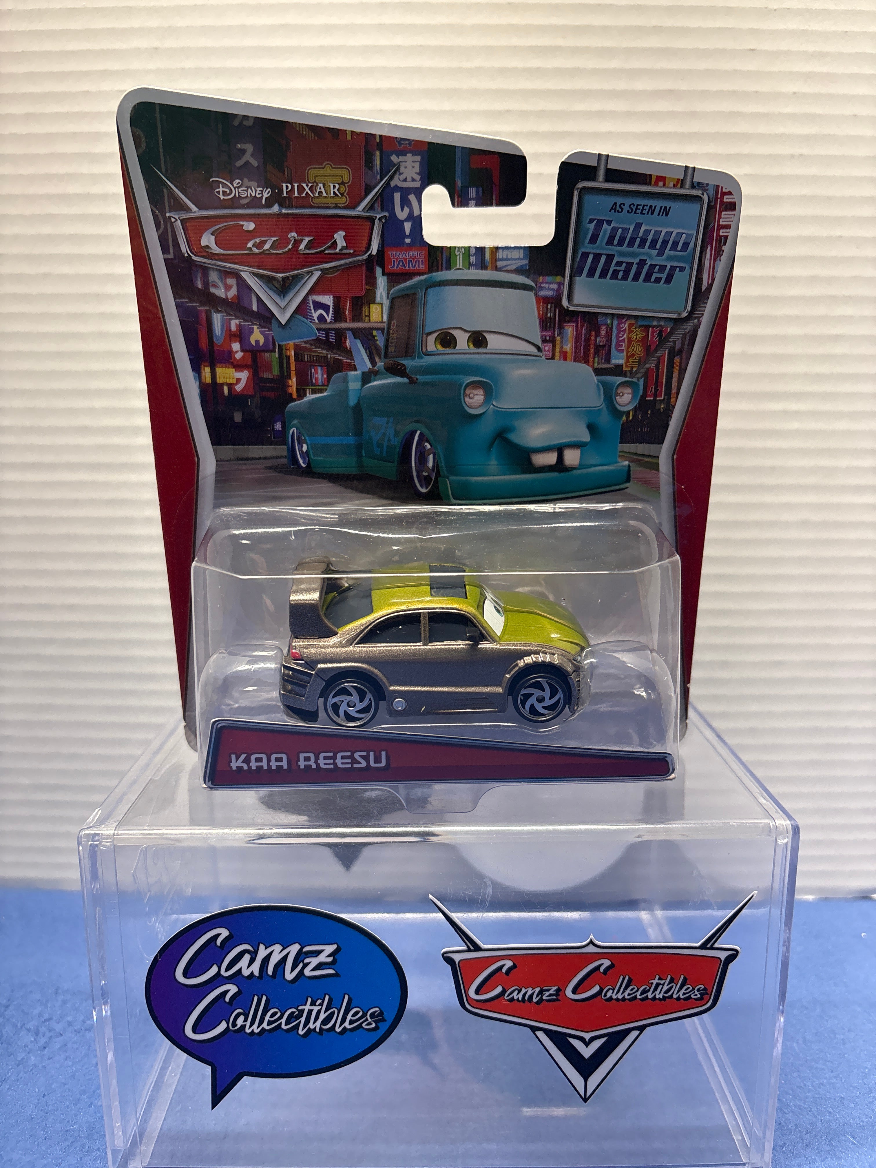 Disney Pixar Cars Kaa Reesu as seen in Tokyo Mater