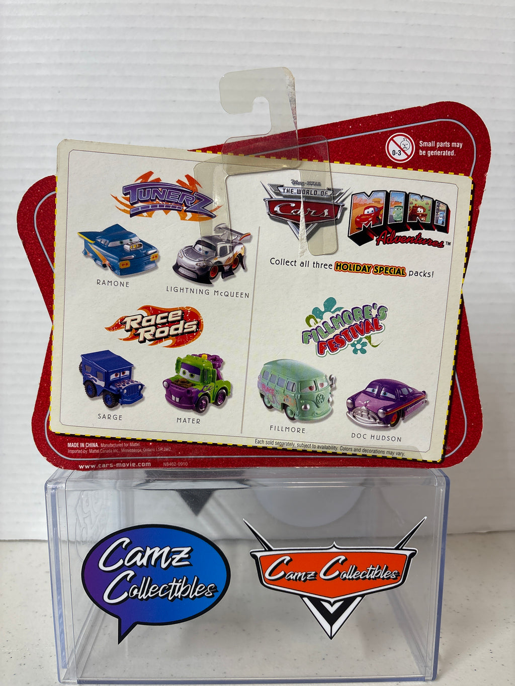 Disney Pixar Cars Mini Adventures Race Rods Mater & Sarge (Holiday Special)