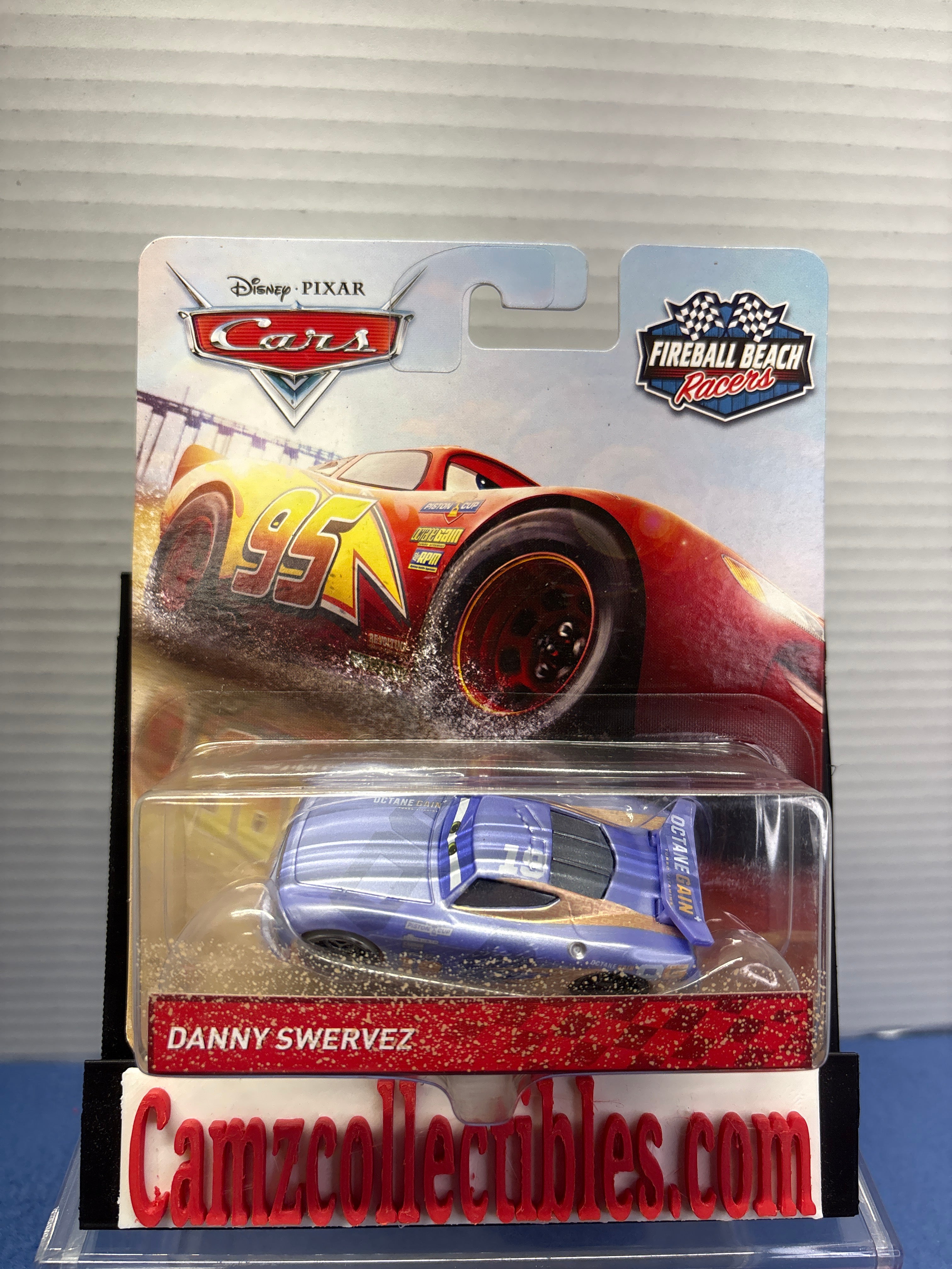 Disney Pixar Cars Fireball Beach Racers Danny Swervez