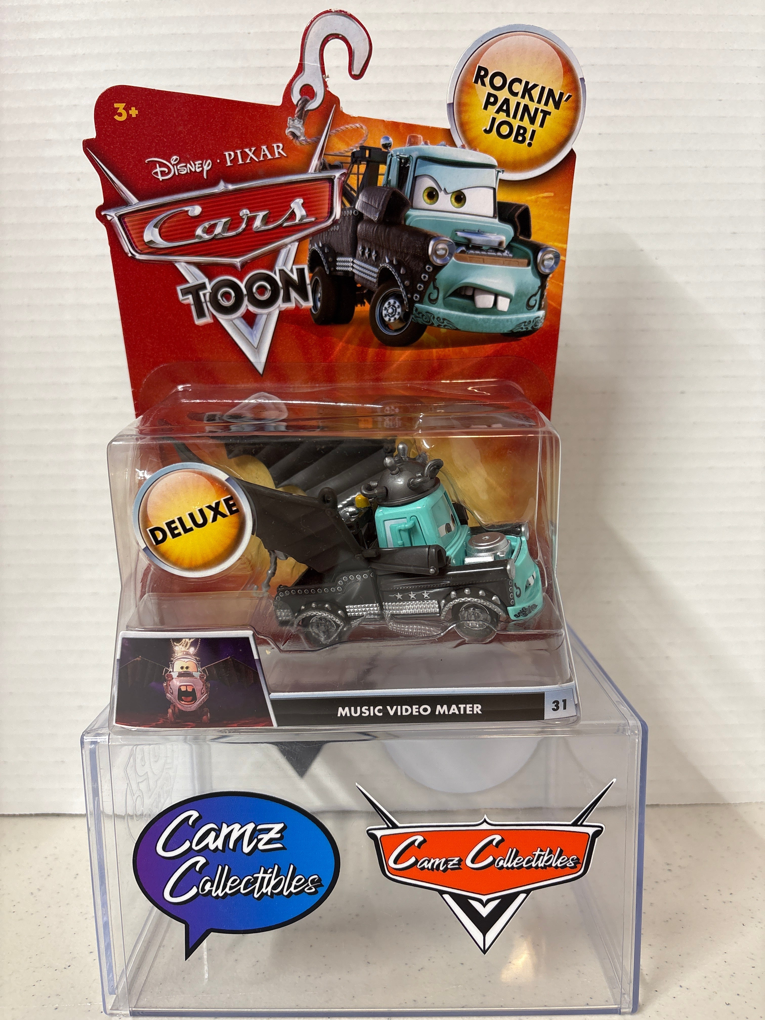 Disney Pixar Cars Toon Music Video Mater Deluxe #31