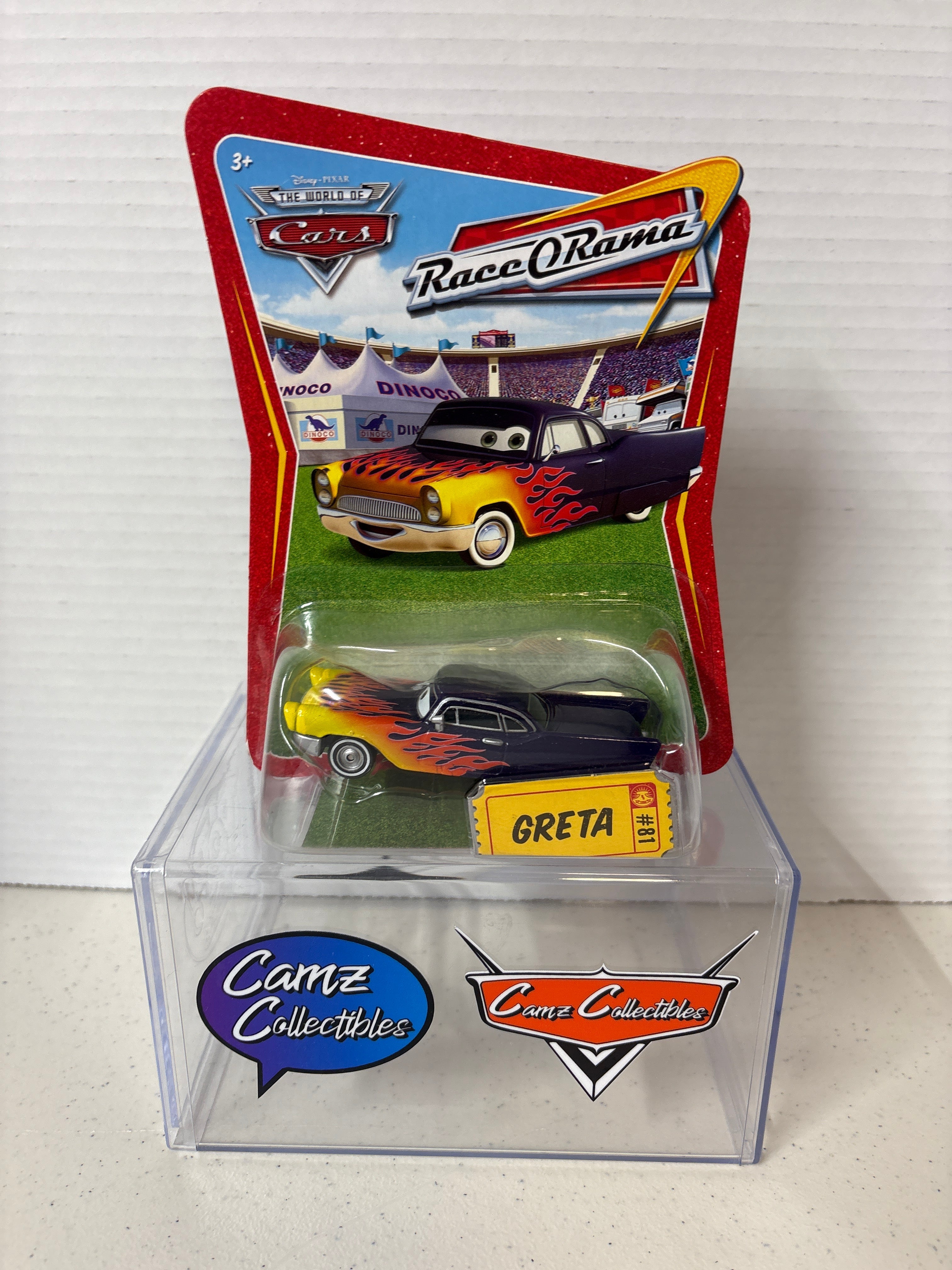 Disney Pixar Cars Race O'Rama Greta