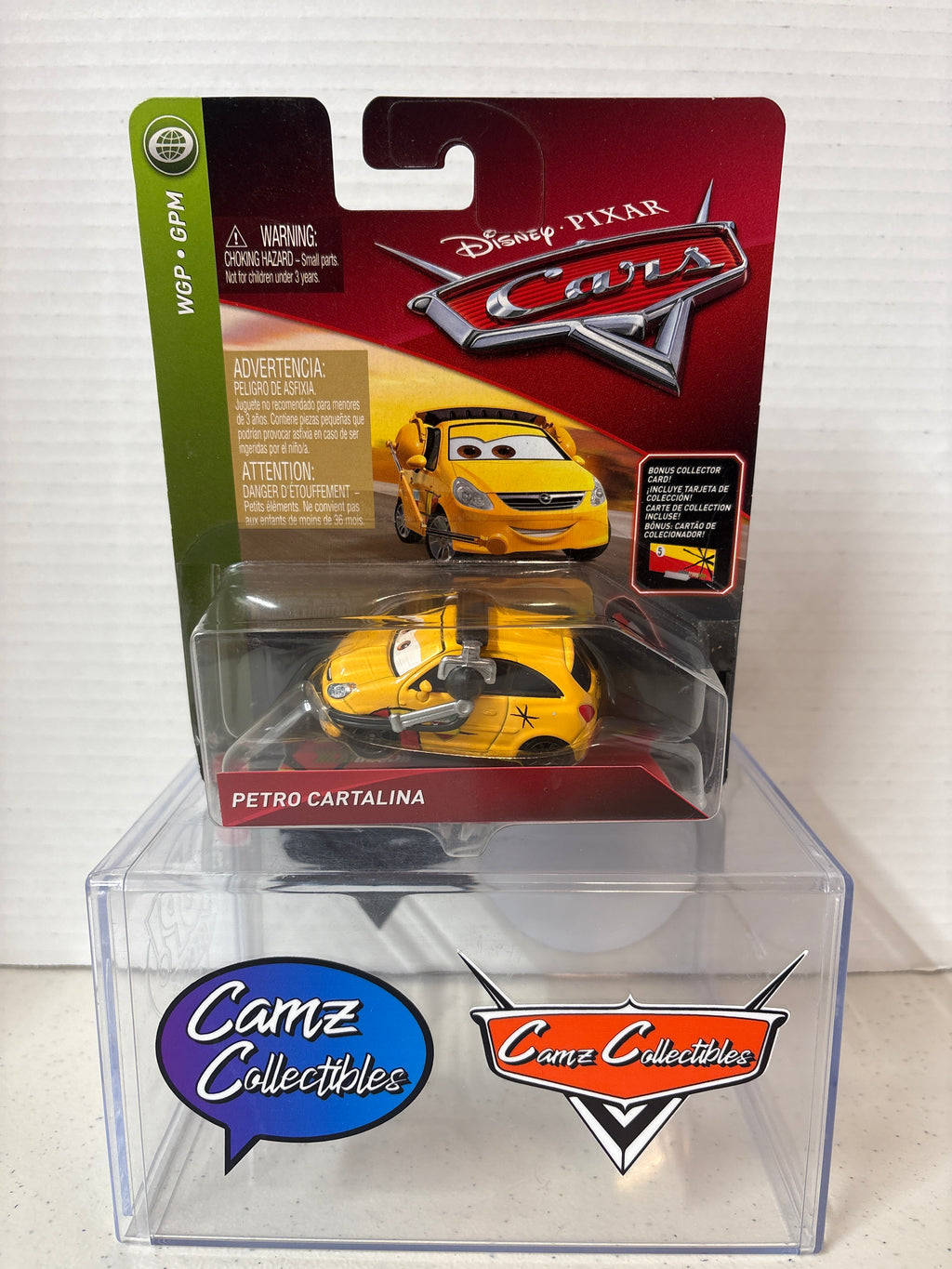Disney Pixar Cars WGP Petro Cartalina