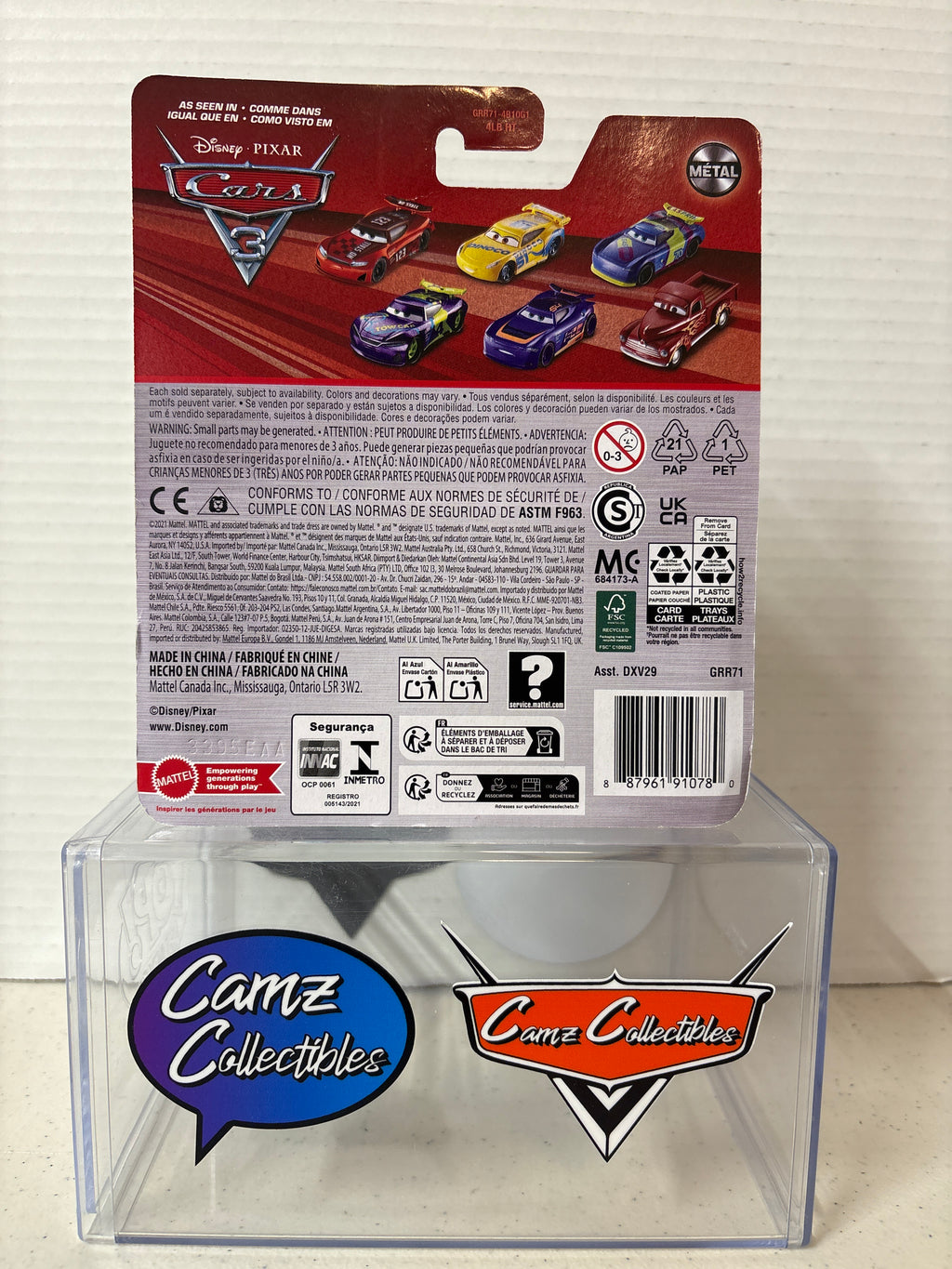Disney Pixar Cars Jimmy Lugwrench 2026 release on 2021 metal card case 95FE