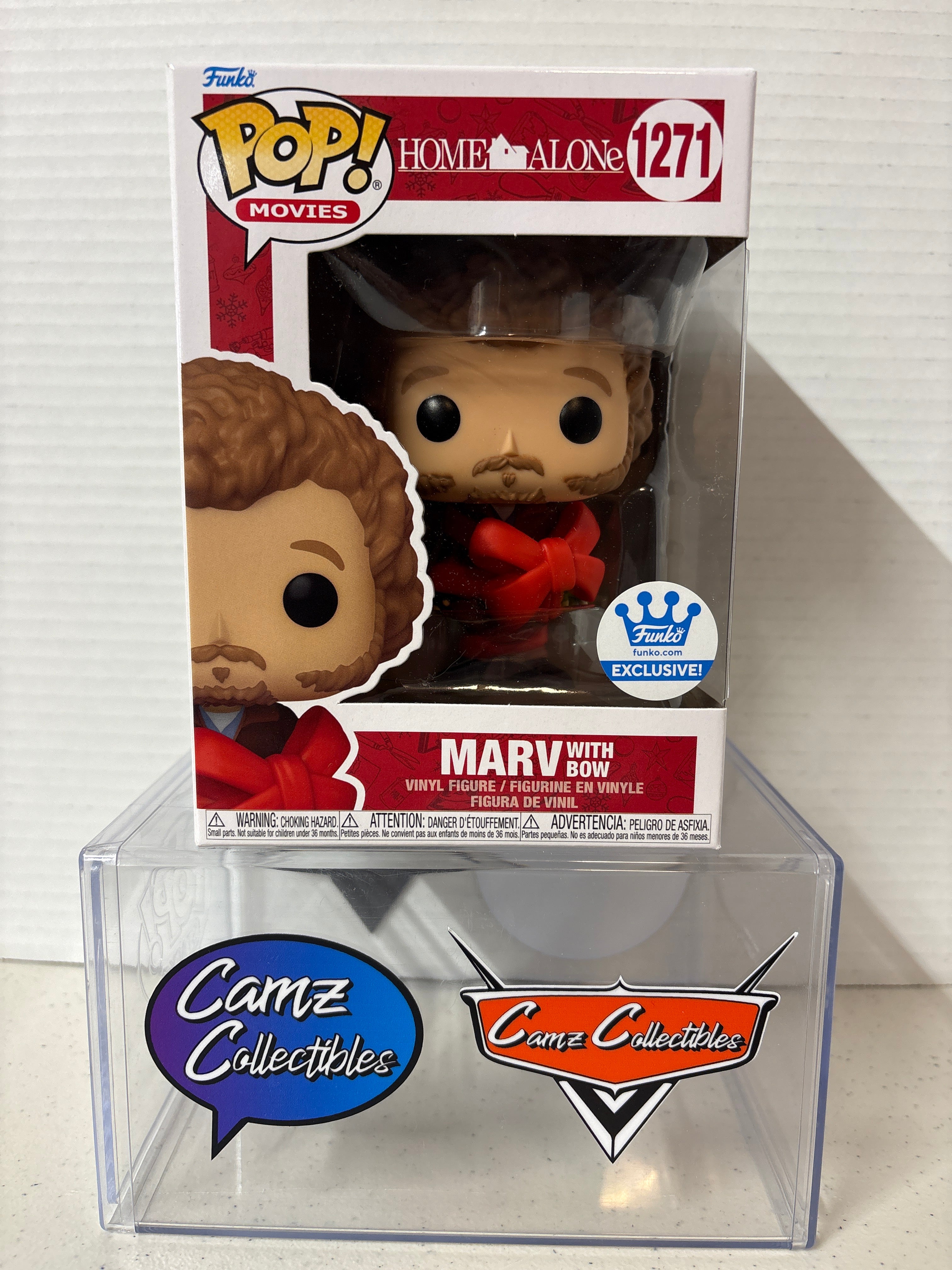 Home Alone Marv with Bow #1271