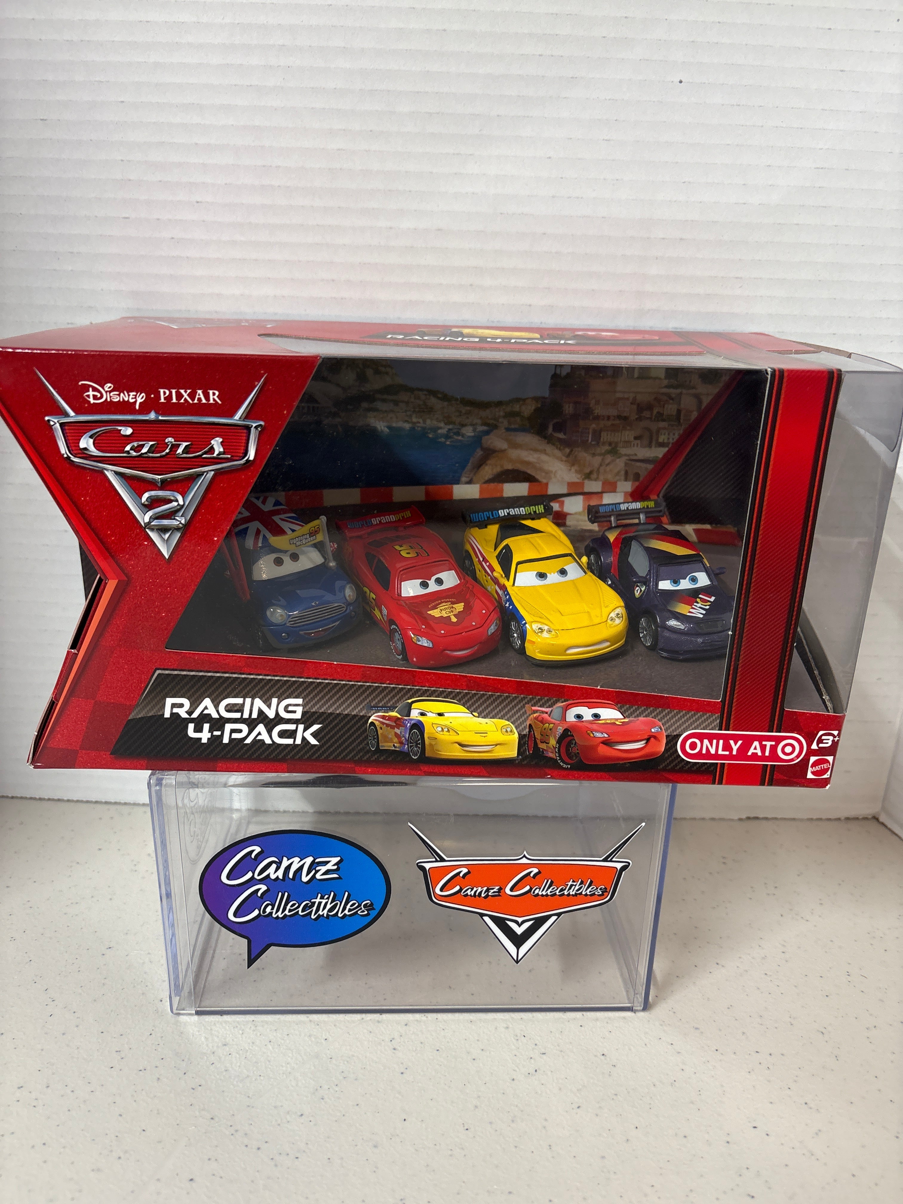 Disney Pixar Cars Racing 4 Pack Target Exclsuive with Ronnie Del Cooper