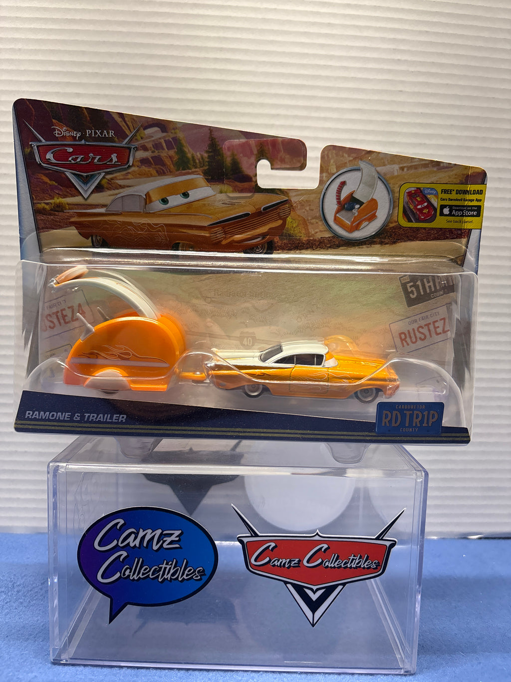Disney Pixar Cars Road Trip Ramone & Trailer