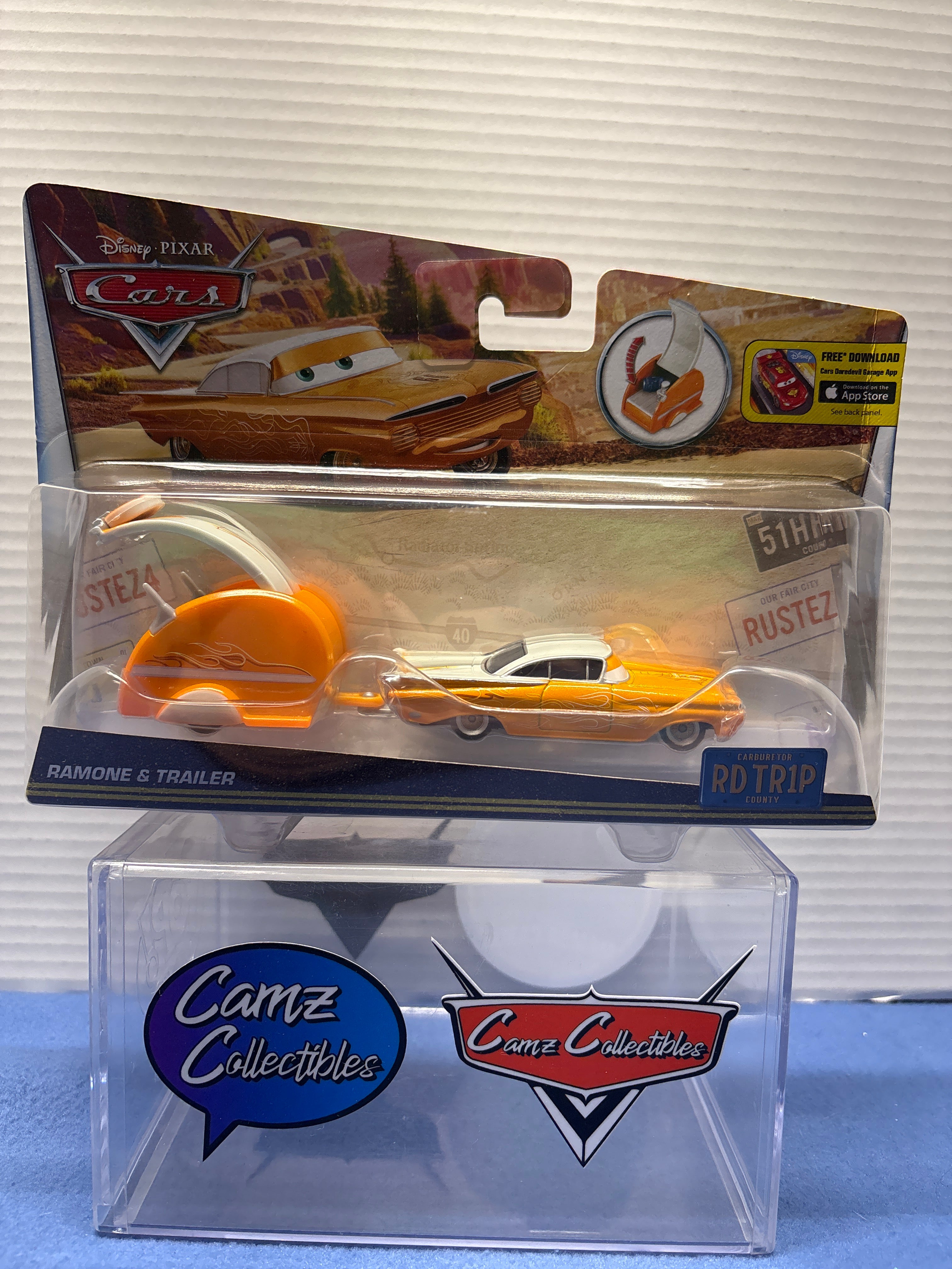 Disney Pixar Cars Road Trip Ramone & Trailer