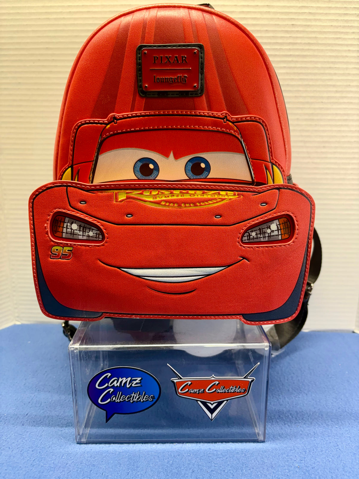 Disney Pixar Cars 20th Anniversary Lightning McQueen Shimmer Light-Up Loungefly