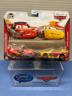 Disney Pixar Cars 20th Anniversary 2026 Headset Crew Chief Lightning McQueen & Rusteze Cruz Ramirez Two Pack - case DXV99-958G