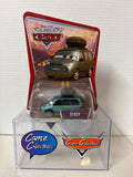 Disney Pixar Cars (Error Card) World of Cars Van with Stacy name on card