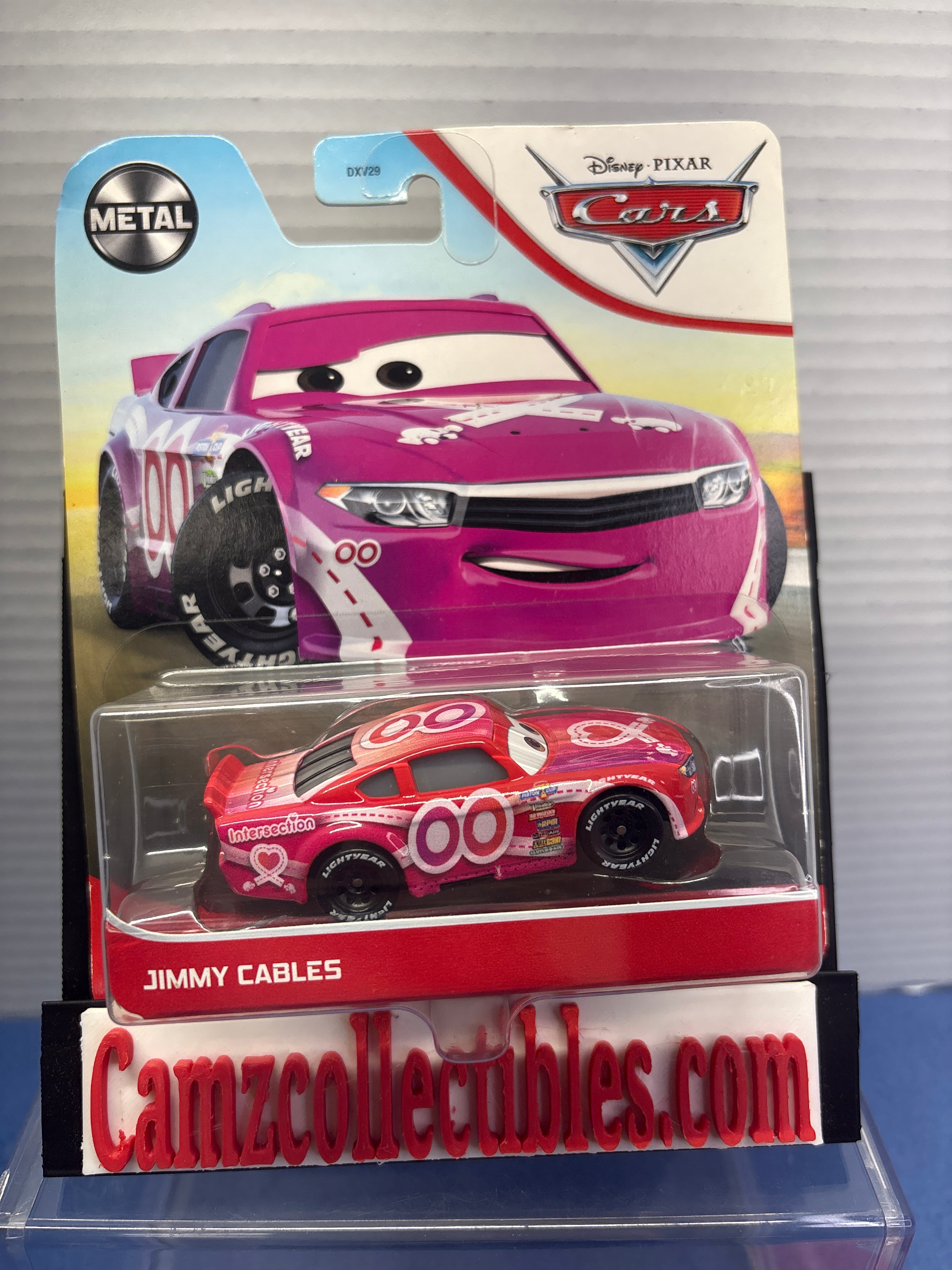 Disney Pixar Cars 3 Jimmy Cables 00 Metal card