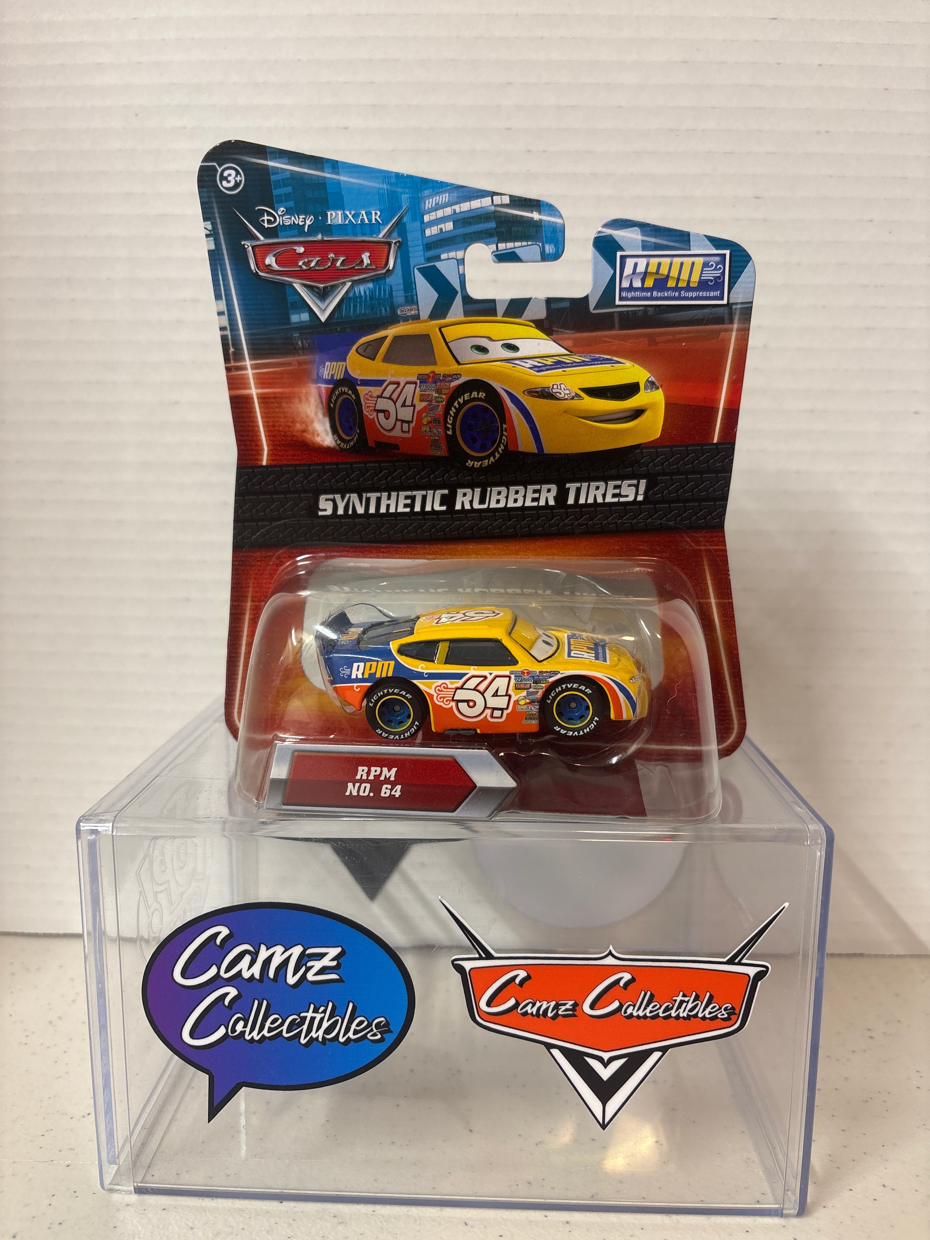 Disney Pixar Cars Synthetic Rubber Tires RPM #64