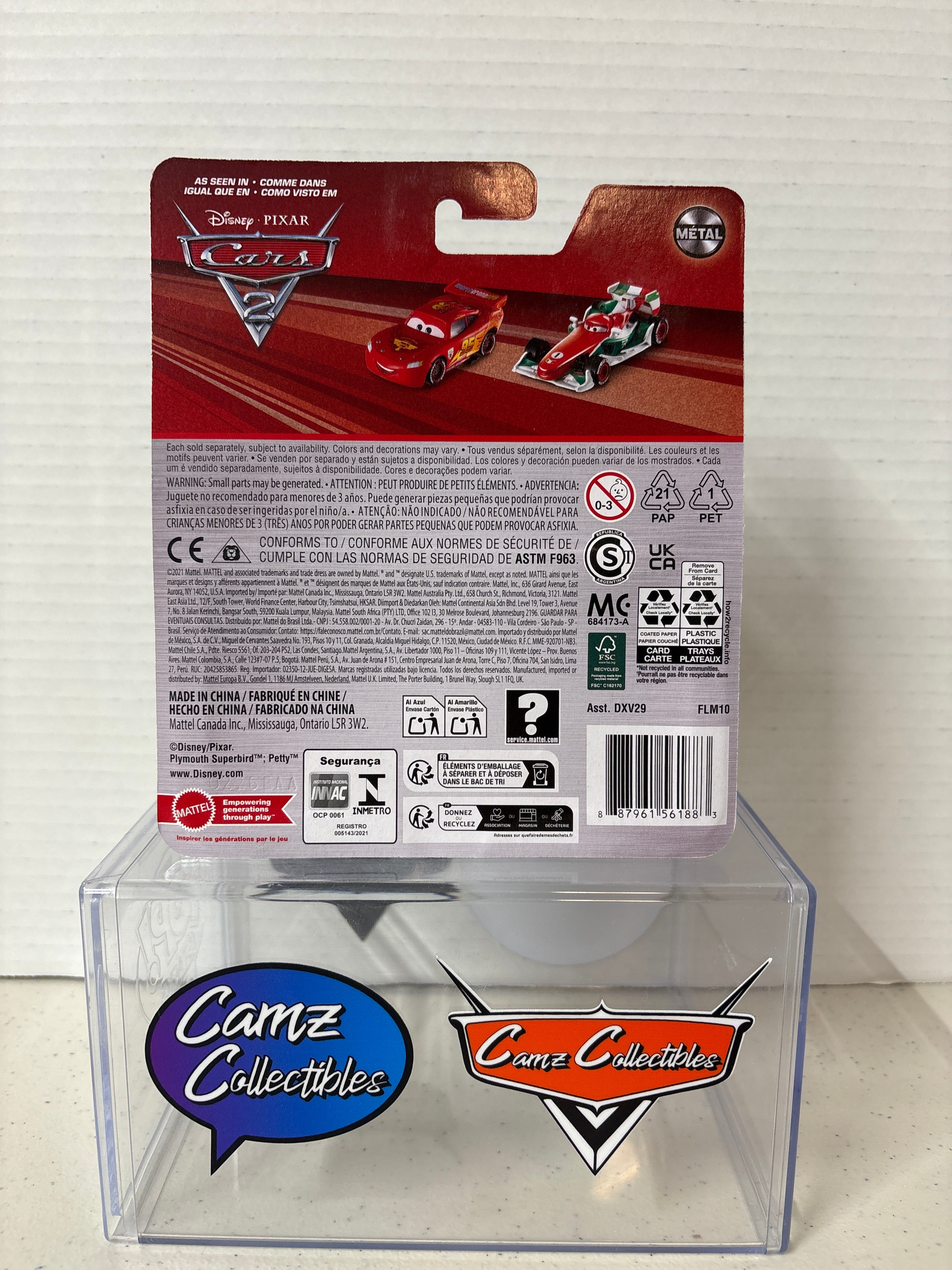 Disney Pixar Cars 2026 case 95FG release on 2021 Metal card Francesco Bernoulli