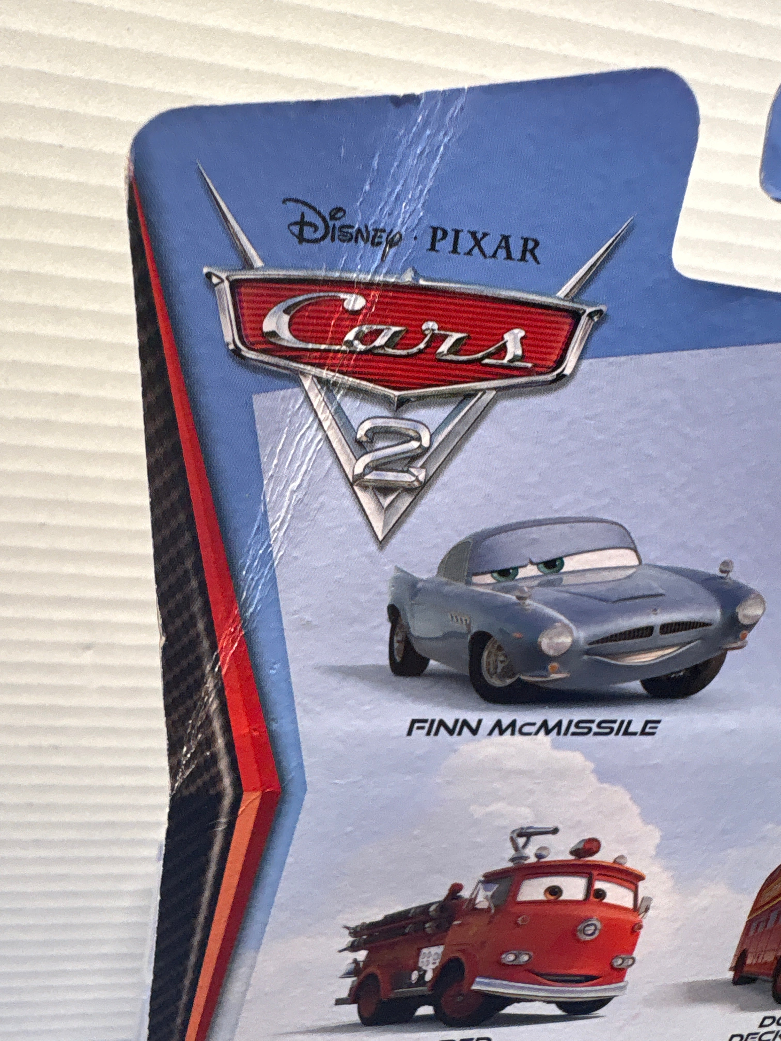 Disney Pixar Cars 2 Deluxe Holley Shiftwell with Wings (card condition)