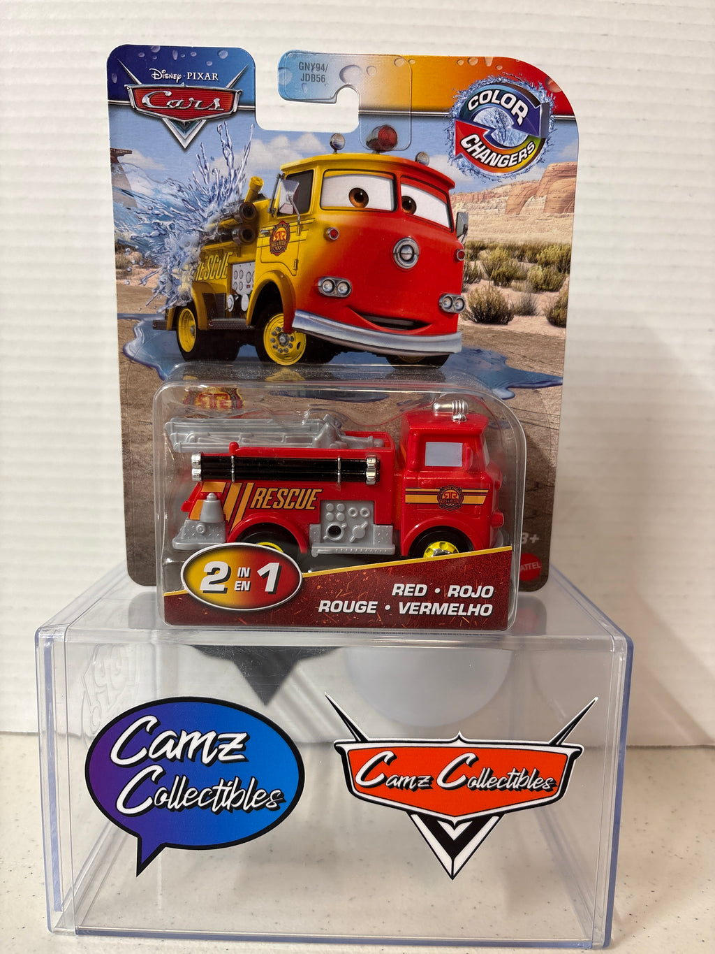 Disney Pixar Cars Color Changer Red