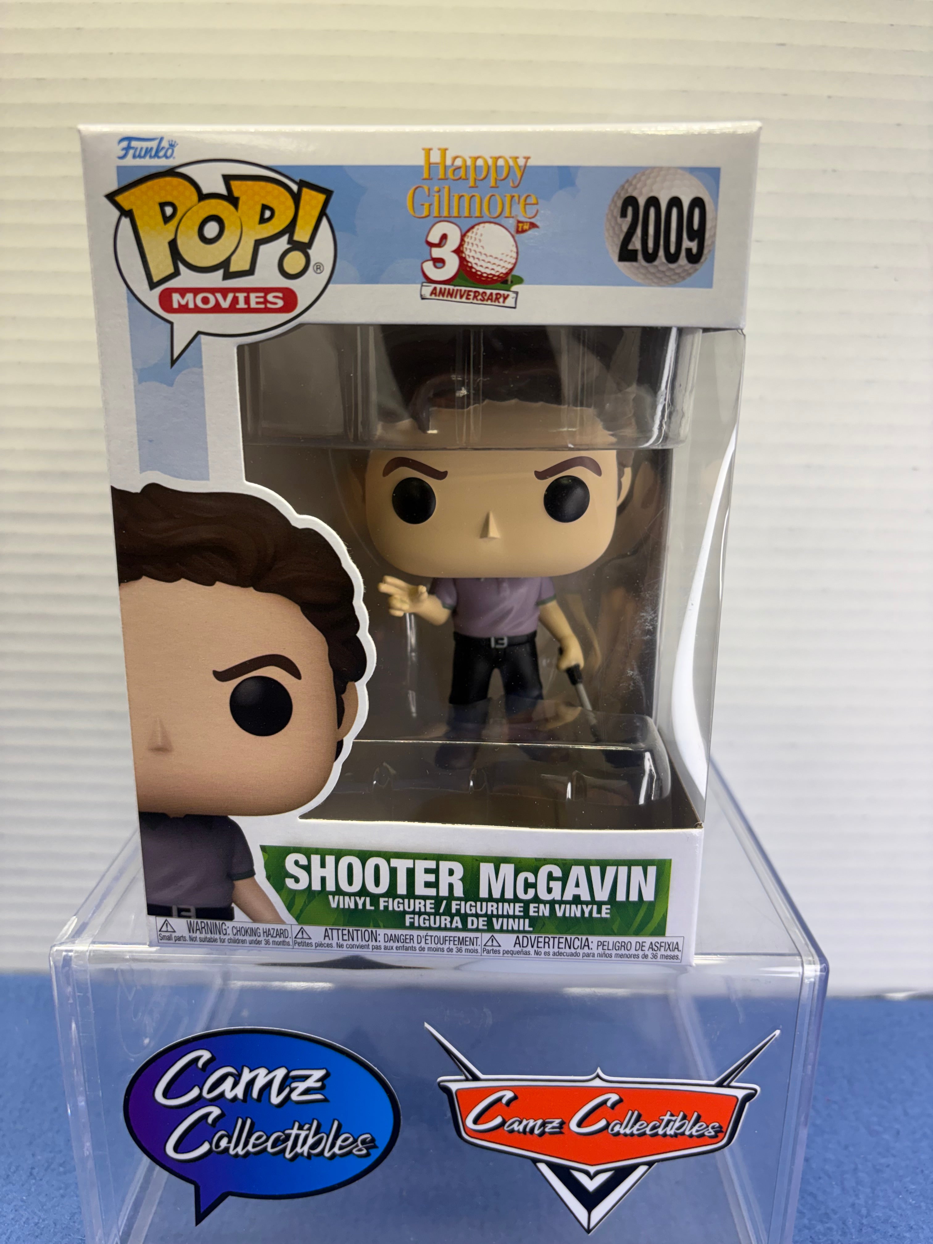 Funko Pop Happy Gilmore 30th Anniversary Shooter McGavin #2009