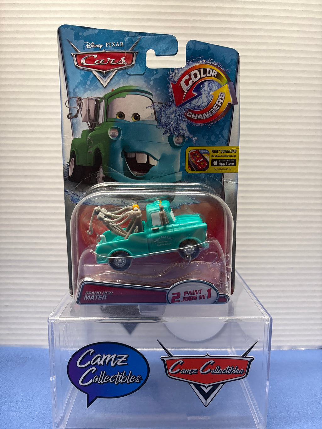 Disney Pixar Cars 2014 OG Color Changer Brand New Mater 2 paint jobs in 2
