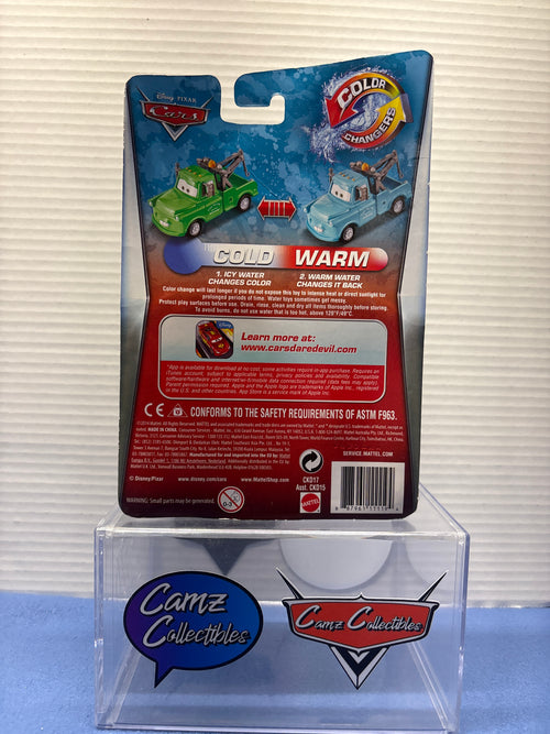 Disney Pixar Cars 2014 OG Color Changer Brand New Mater 2 paint jobs in 2