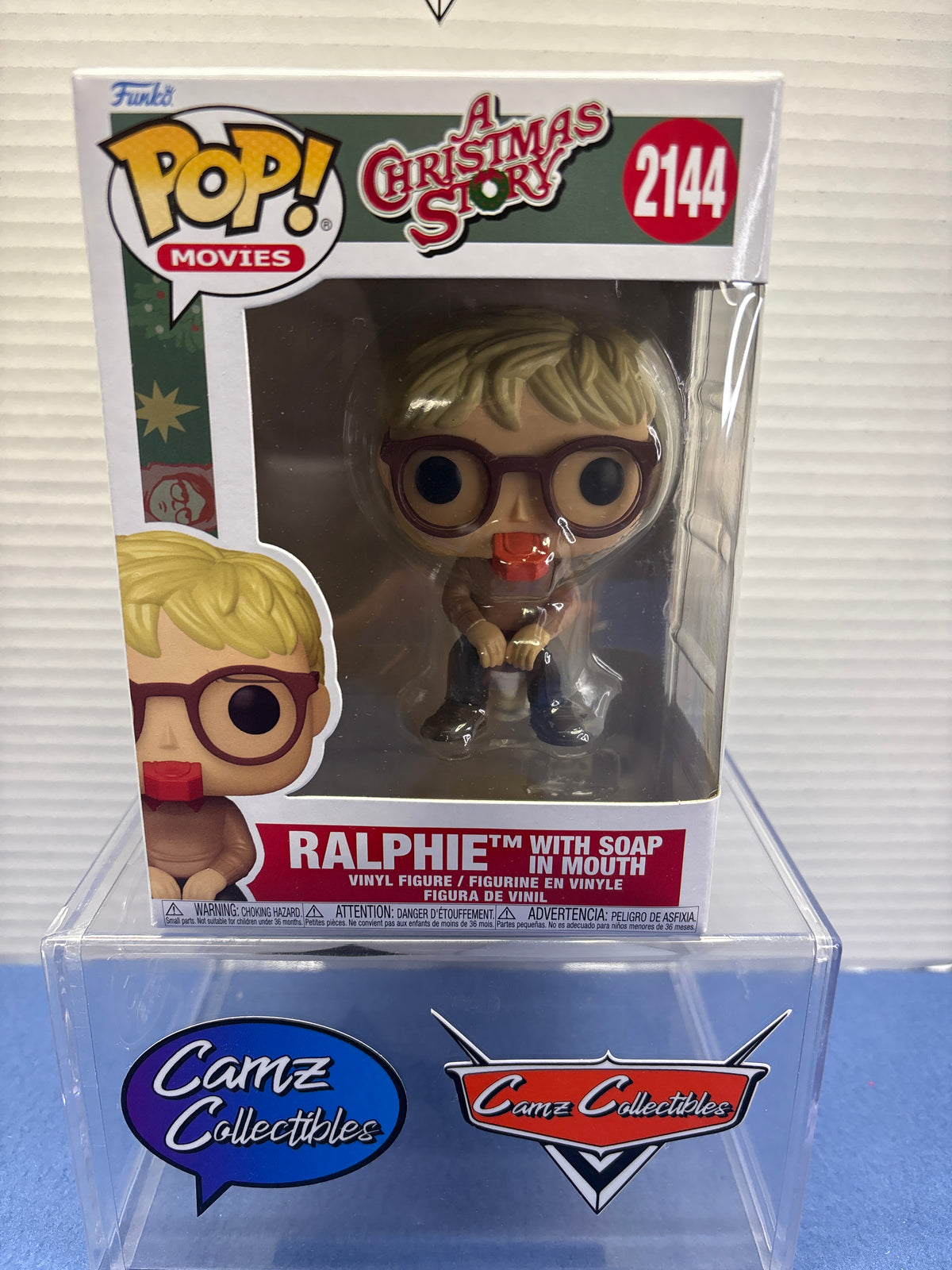 Funko Pop A Christmas Story Ralphie with Soap in Mouth #2144