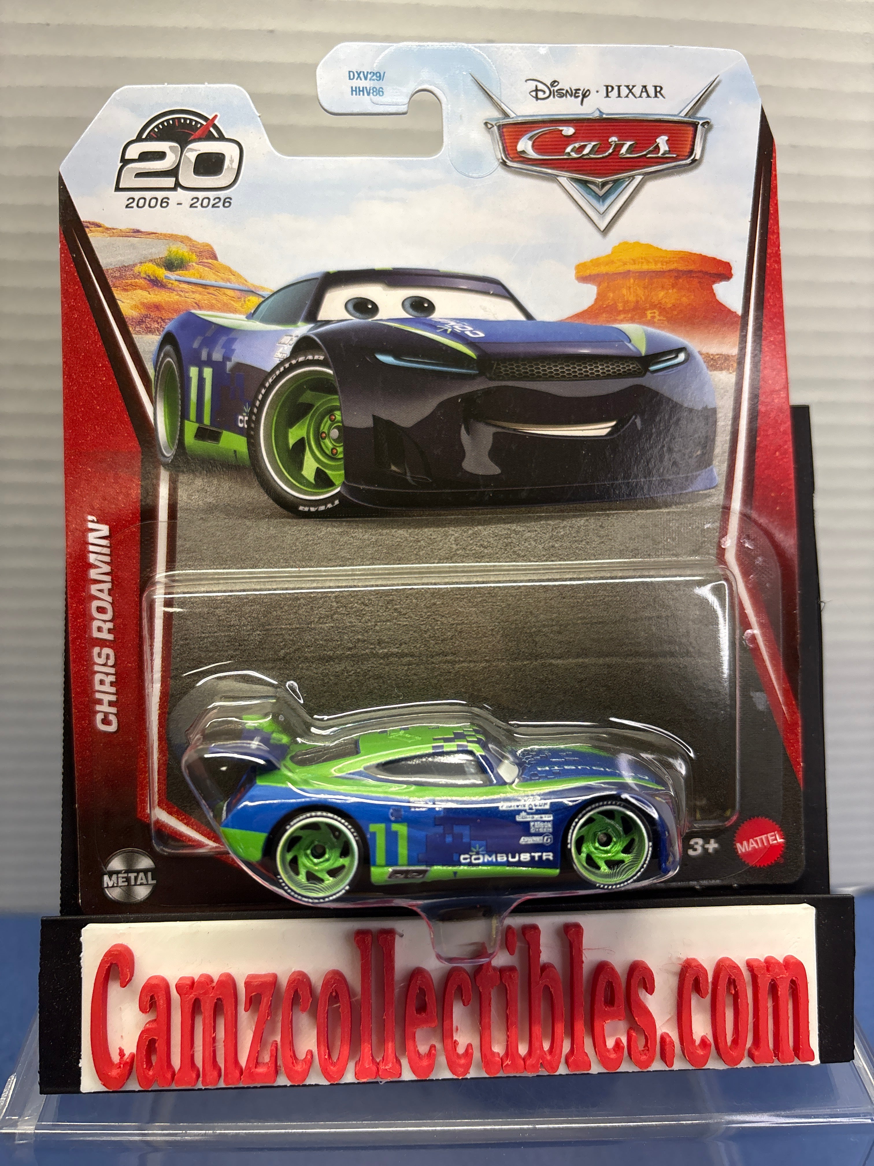 Disney Pixar Cars 2026 20th Anniversary Singles Case DXV29-95H - Chris Roamin