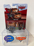 Disney Pixar Cars Mater 2026 release on 2021 metal card