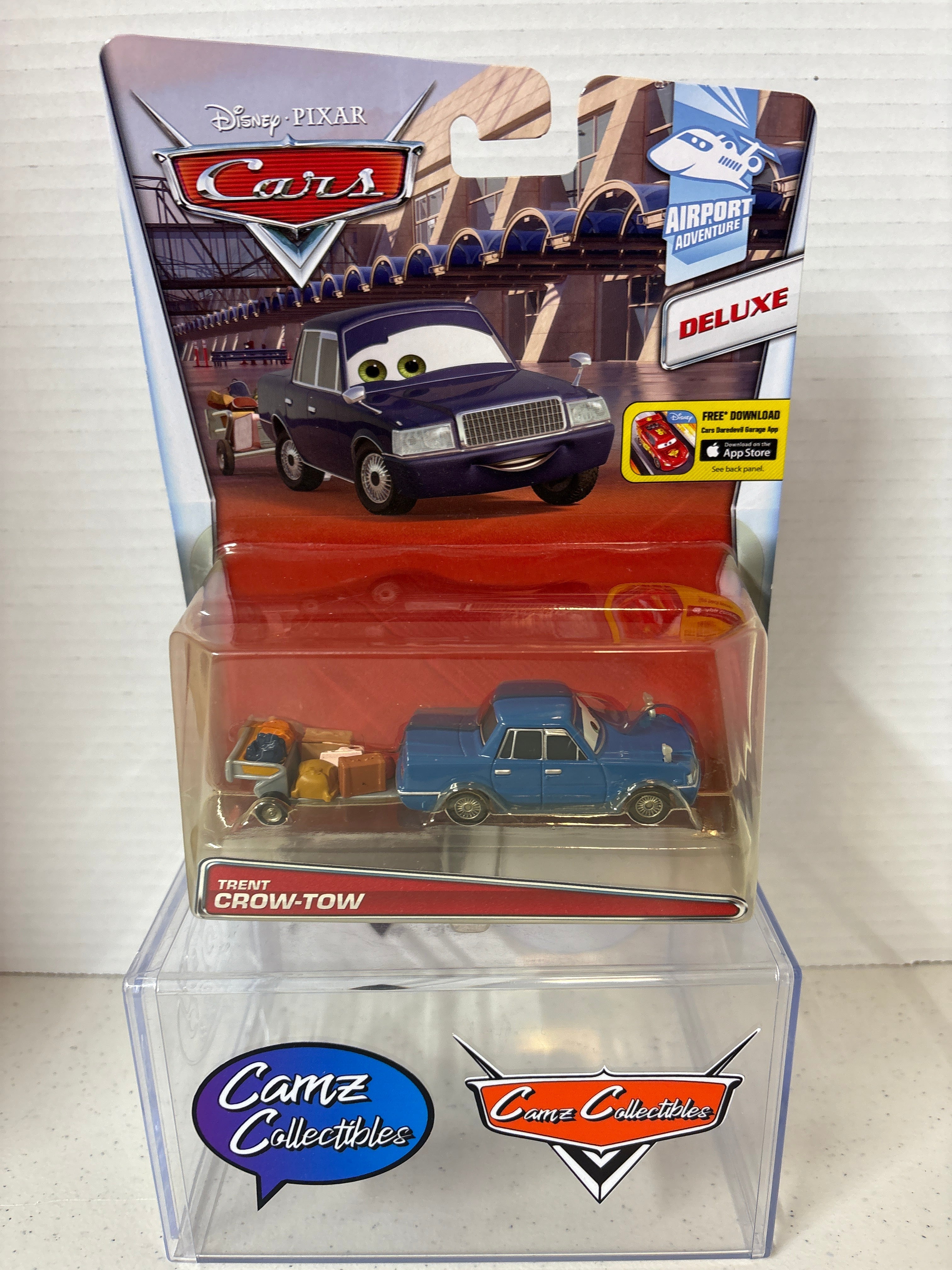 Disney Pixar Cars Airport Adventure Trent Crow-Tow Deluxe