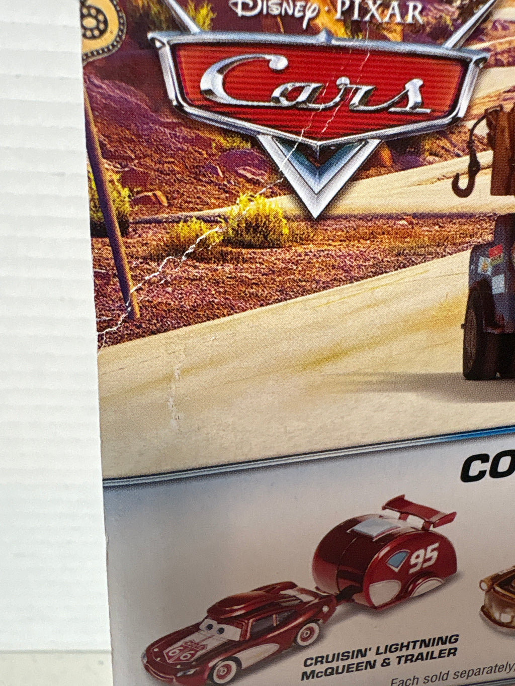Disney Pixar Cars Road Trip Mater & Trailer VHTF