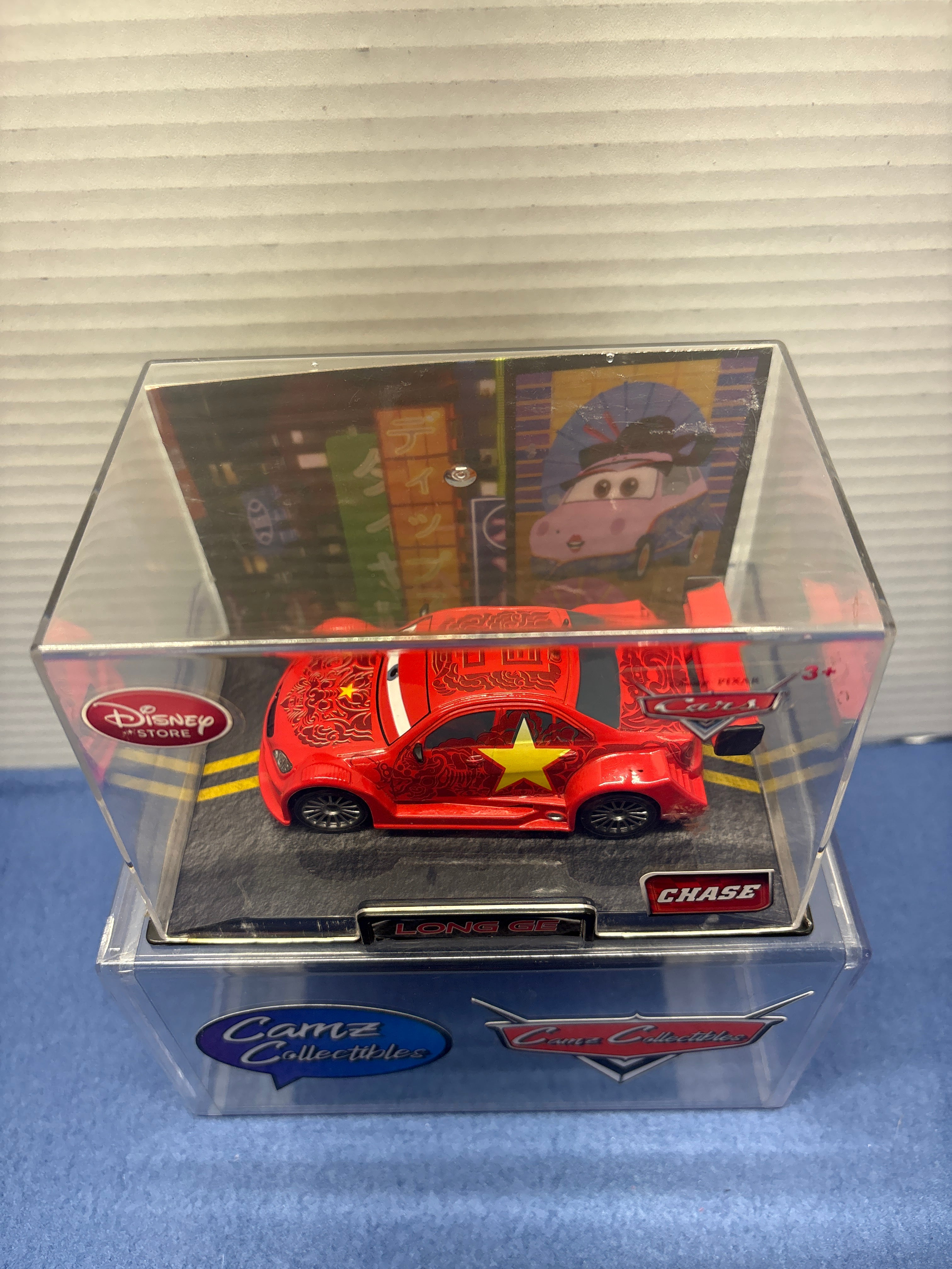 Disney Pixar Cars Disney Store Diecast 1:43 Long GE Chase