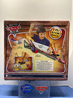 Disney Pixar Cars Toon Ninja Knockout Playset inlcudes City-San Crane and Dragon Lightning McQueen