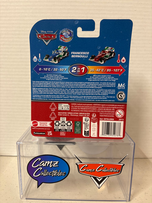 Disney Pixar Cars 2 n' 1 Color Changer Francesco Bernoulli 2025 Vietnam Variant