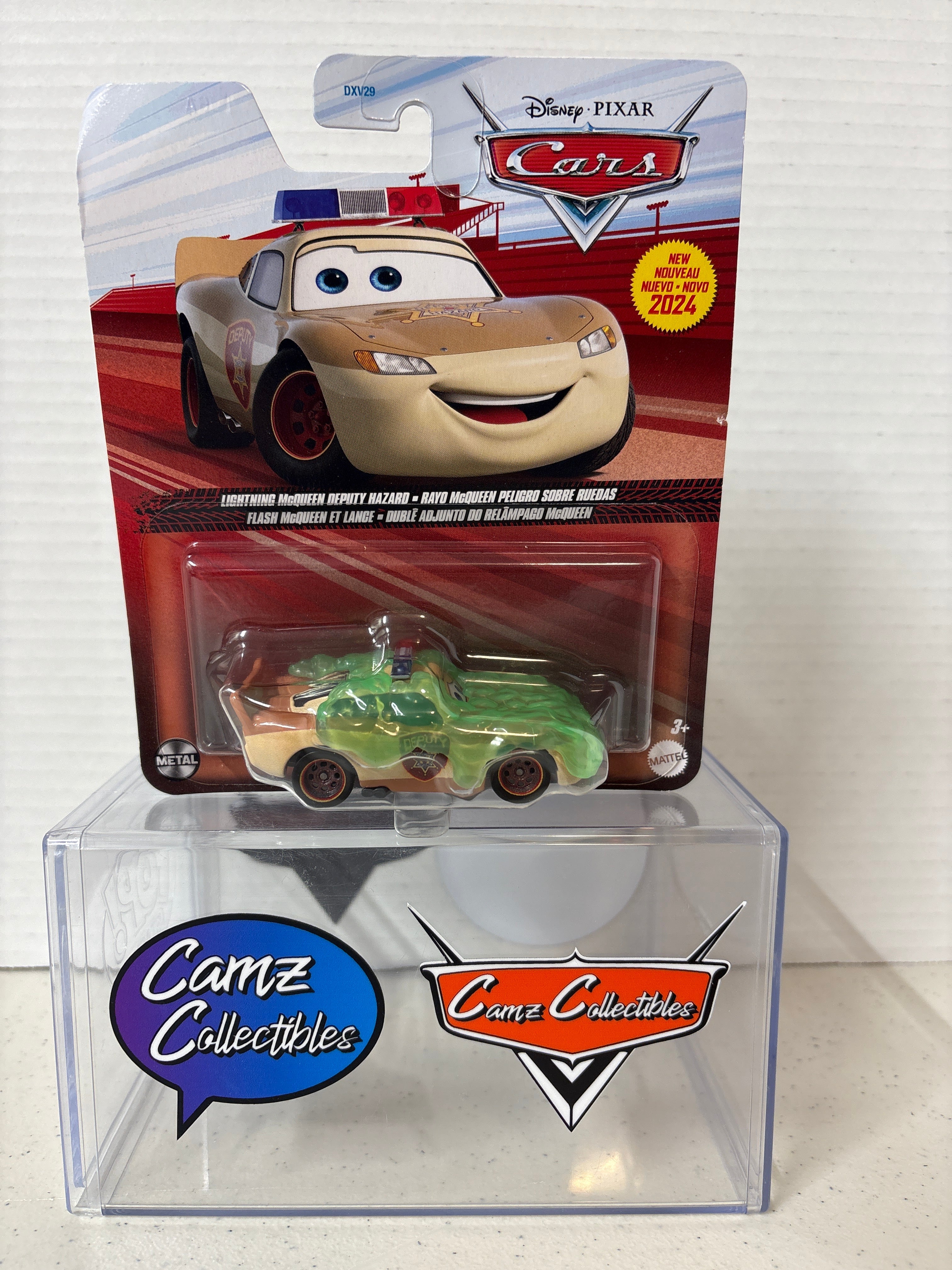 Disney Pixar Cars Lightning McQueen Deputy Hazard Slime