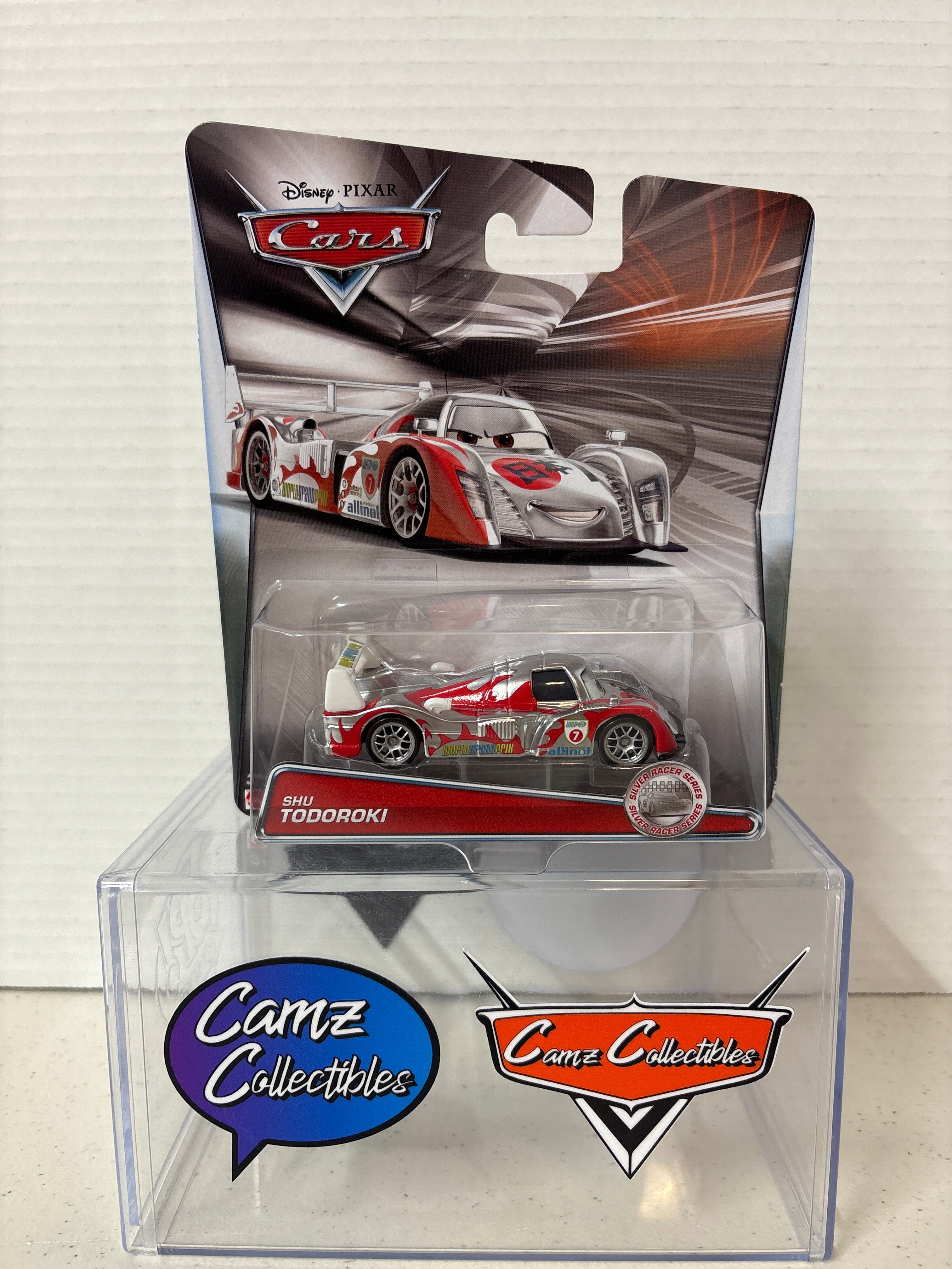 Disney Pixar Cars Shu Todoroki Silver Series