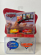 Disney Pixar Cars Mini Adventures Radiator Springs Fire Department Ramone & Flo